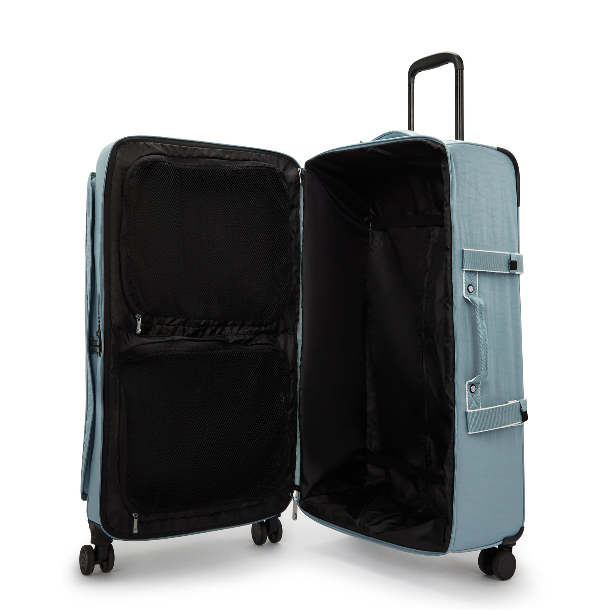 حقيبة سفر كيبلينج سبونتانيوس L مريحة رمادية كبيرة بعجلات I4193-3NL