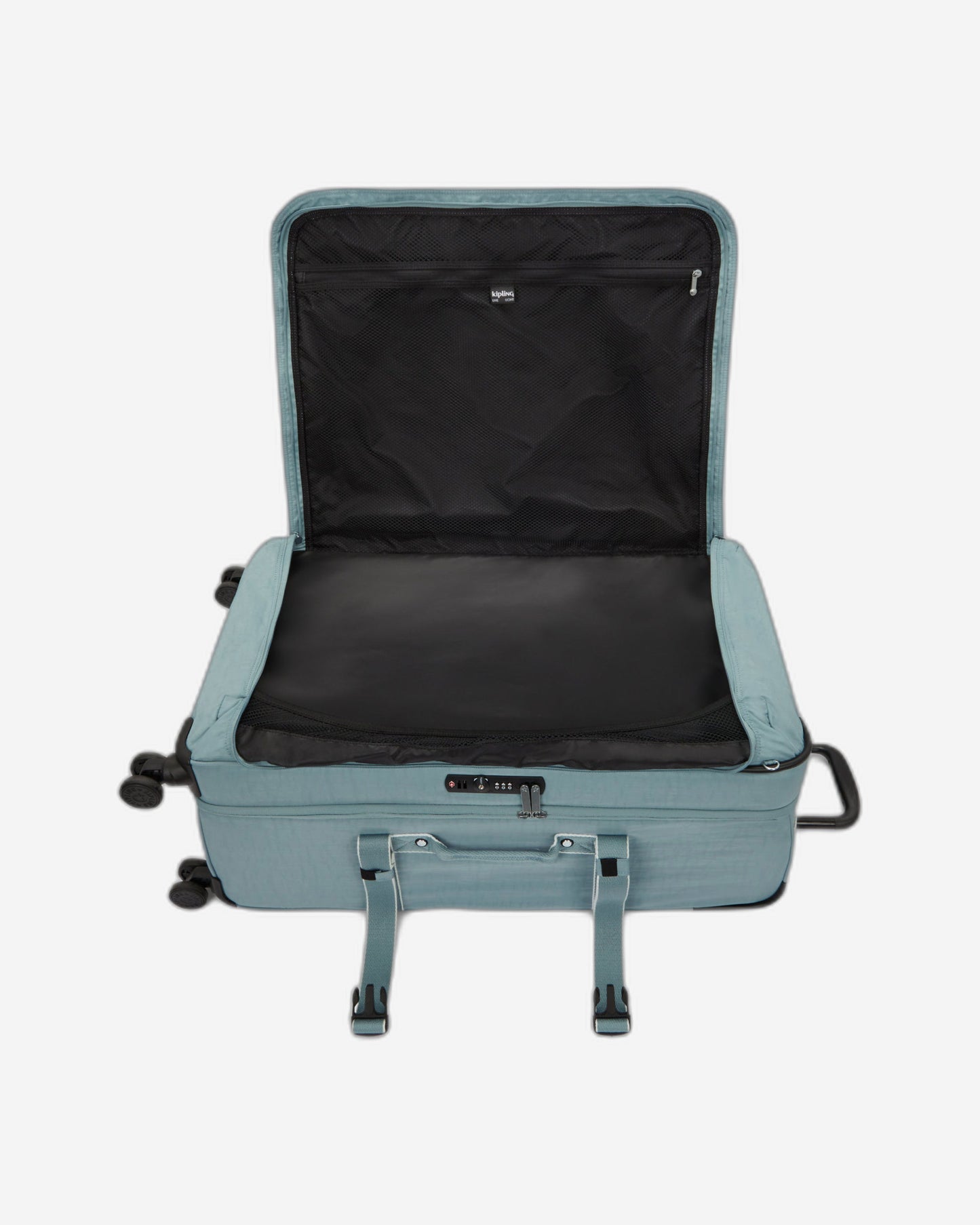 حقيبة سفر كيبلينج سبونتانيوس L مريحة رمادية كبيرة بعجلات I4193-3NL