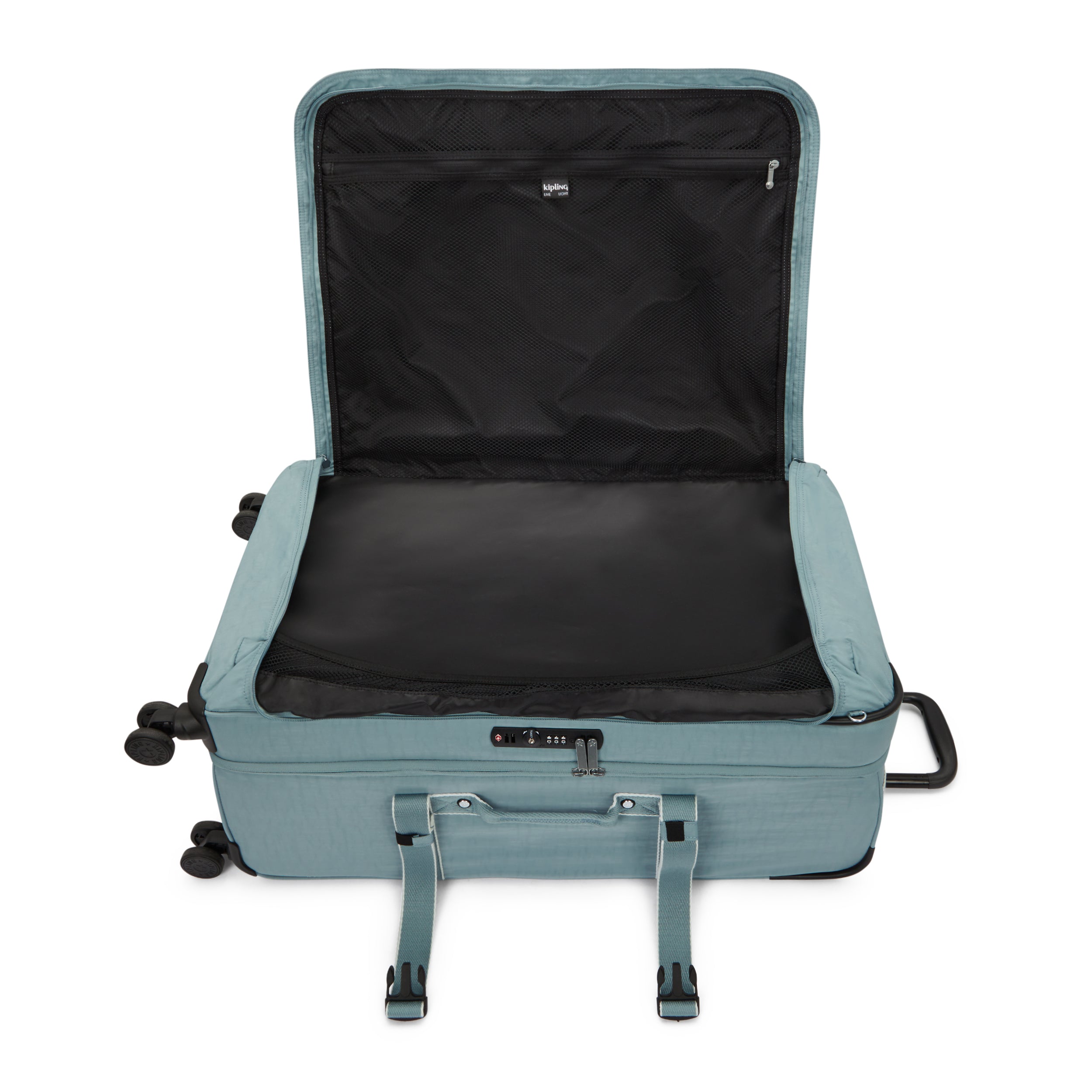 حقيبة سفر كيبلينج سبونتانيوس L مريحة رمادية كبيرة بعجلات I4193-3NL