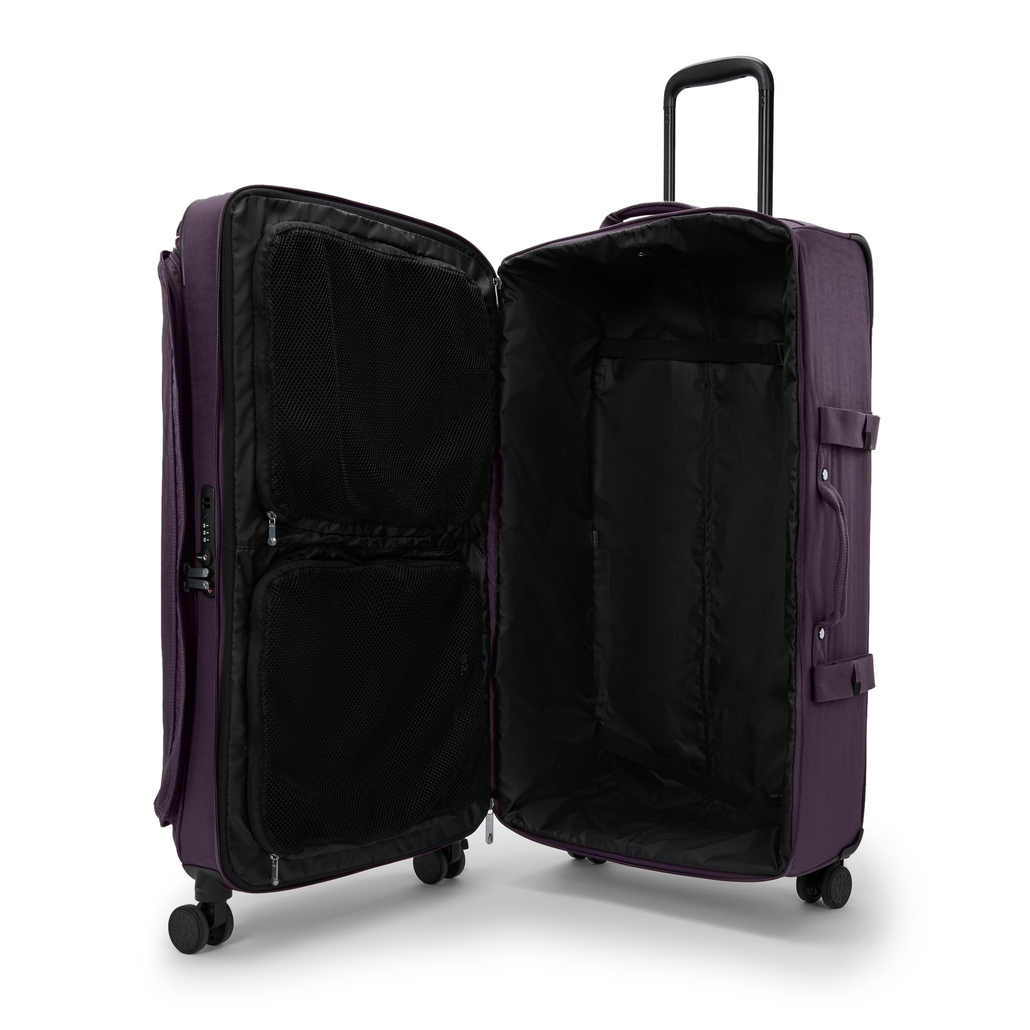 حقيبة سفر Kipling Spontaneous L Ultimate Plum كبيرة بعجلات I4193-67U