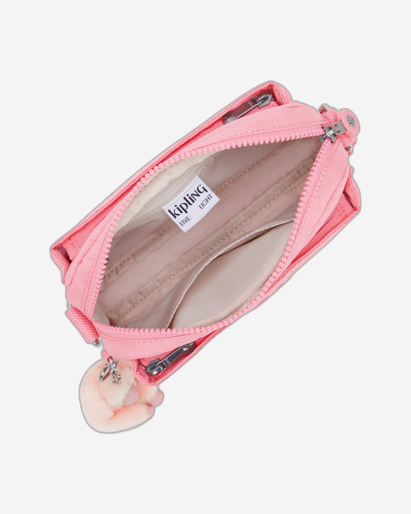 حقيبة كتف صغيرة Kipling Abanu Enjoyable Blush I4208-6LZ