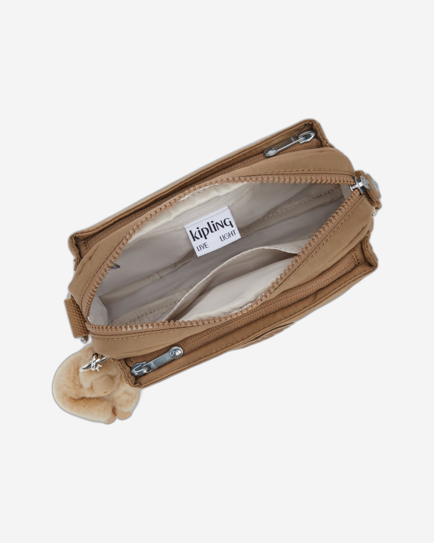حقيبة Kipling Abanu Early Tan صغيرة متقاطعة I4208-7CN
