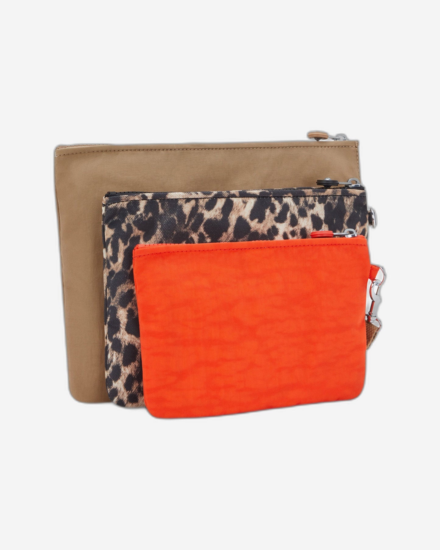 حقيبة يد Kipling Iaka L ذات اللون البني الفاتح، 3 حقائب كبيرة (مع حقيبة يد قابلة للإزالة) I4219-7CN