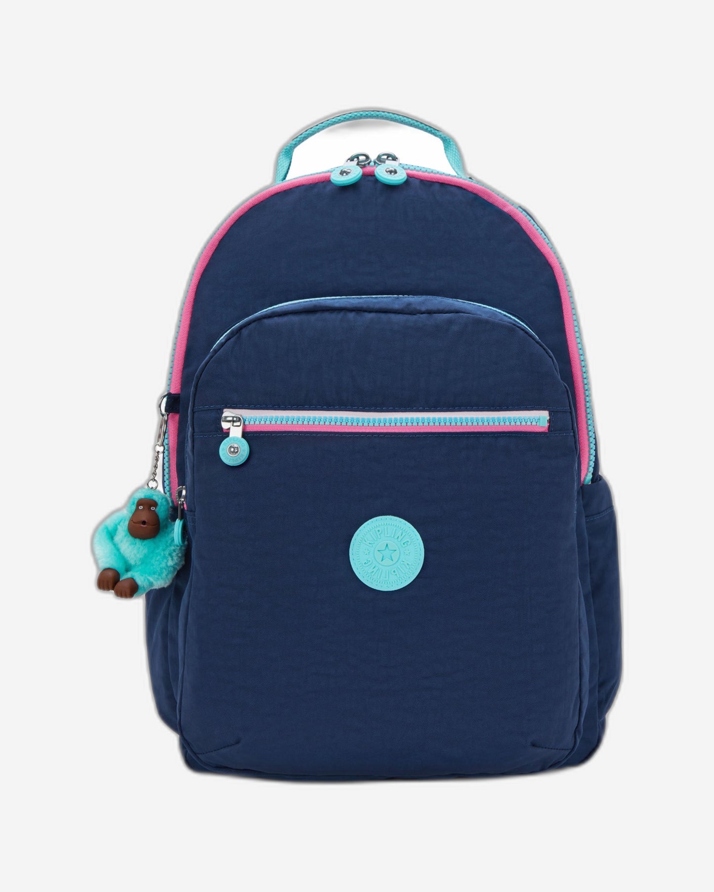 حقيبة ظهر Kipling Seoul Lap Resort Navy كبيرة مع حجرة للكمبيوتر المحمول I4275-2DG