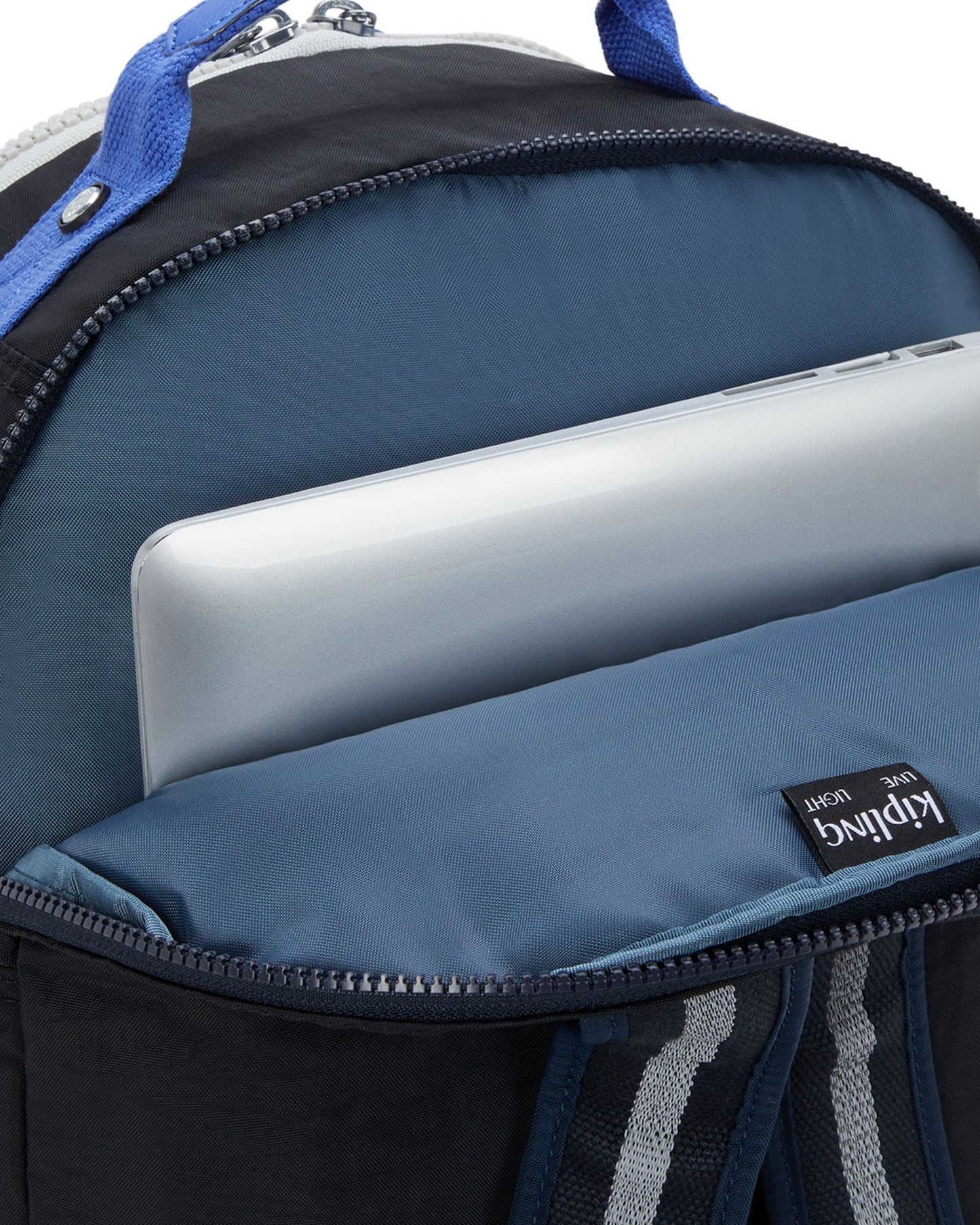 حقيبة ظهر Kipling Seoul Lap True Block كبيرة مع حجرة للكمبيوتر المحمول I4275-74Q