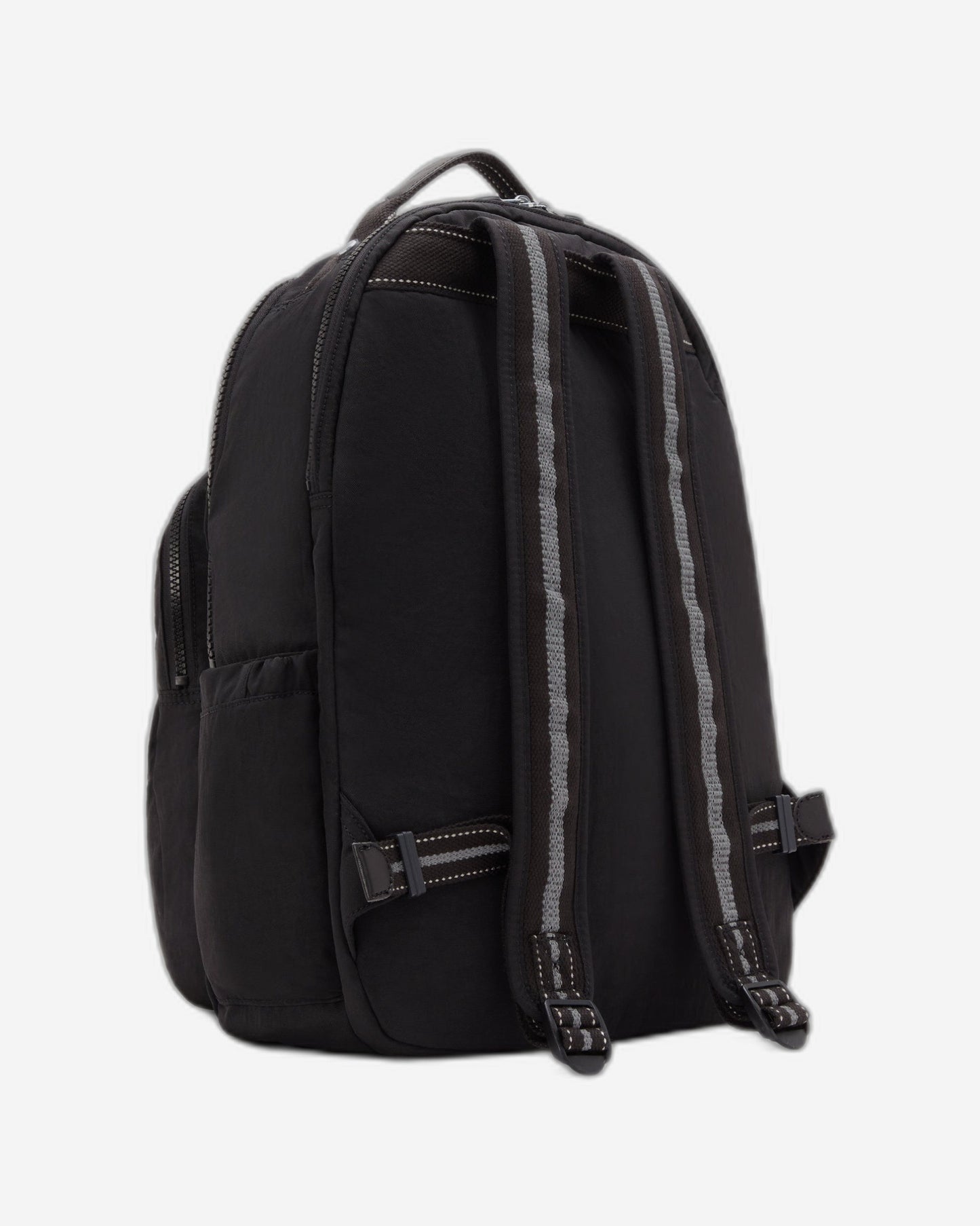 حقيبة ظهر Kipling Seoul Lap True Black كبيرة مع حجرة للكمبيوتر المحمول I4275-J99