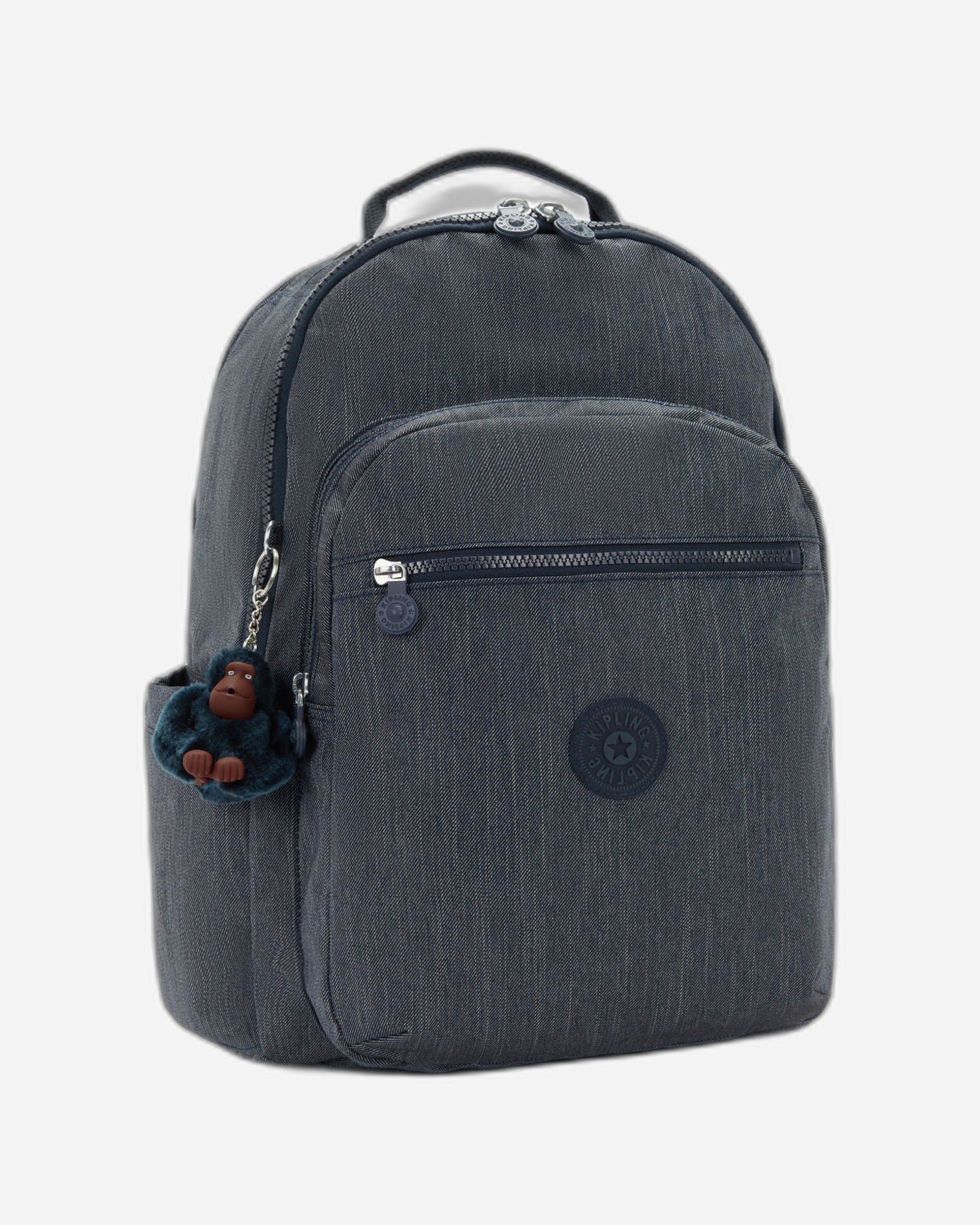 حقيبة ظهر Kipling Seoul College Extra Marine Navy كبيرة مع حجرة للكمبيوتر المحمول I4352-58C