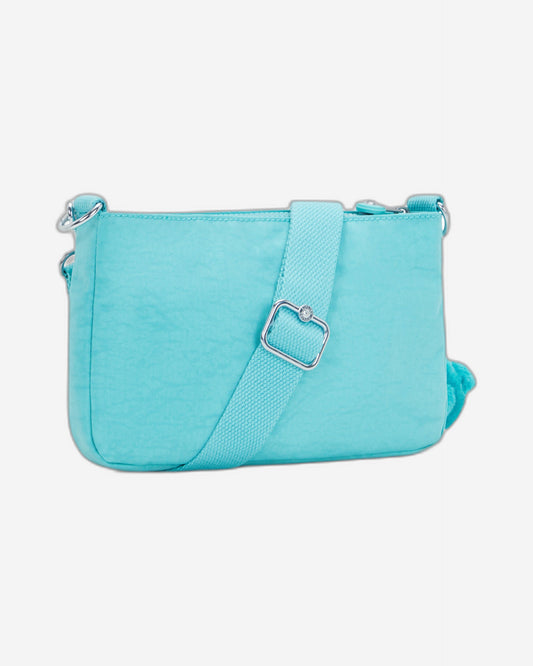 حقيبة كتف صغيرة Kipling Milos Up Deepest Aqua C2I4378-T6E