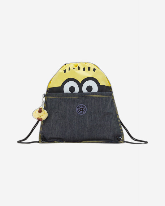 حقيبة ظهر Kipling Supertaboo Minion Jeans Bl متوسطة الحجم C2I4392-MI8