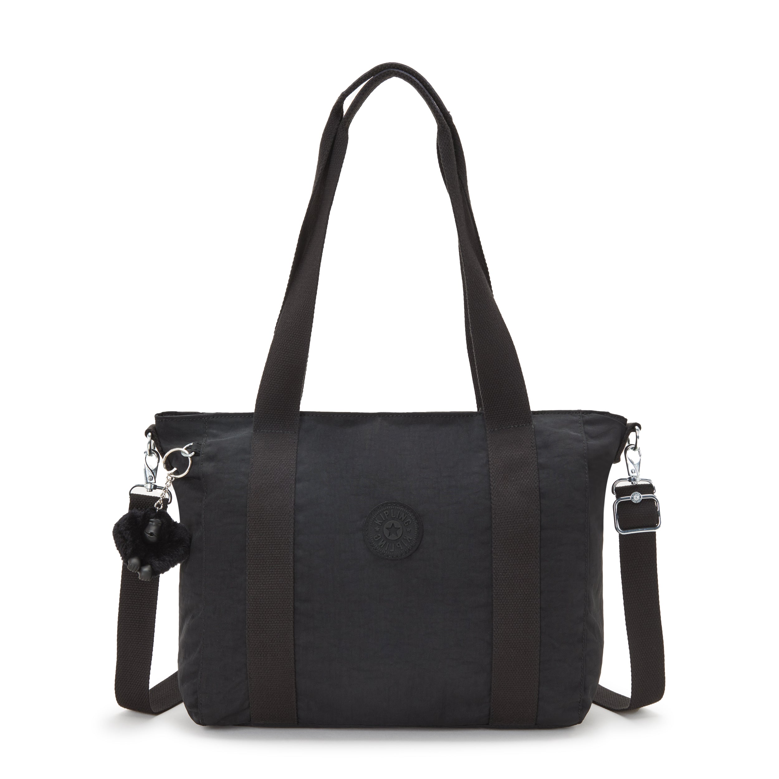 Kipling Asseni S Black Noir Small Tote Bag C2I4400-P39