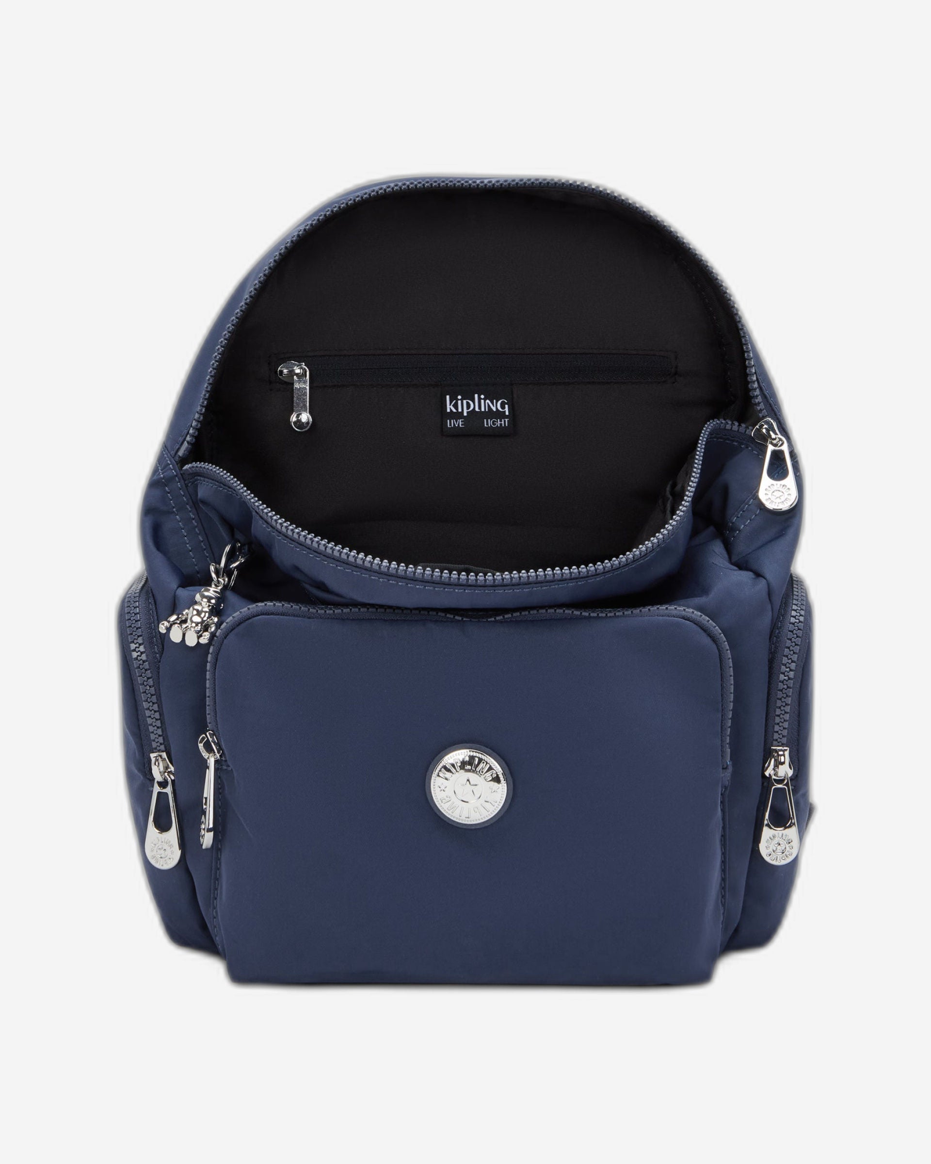 حقيبة ظهر كيبلينج سيتي زيب إس إندلس بلو صغيرة I4430-86E