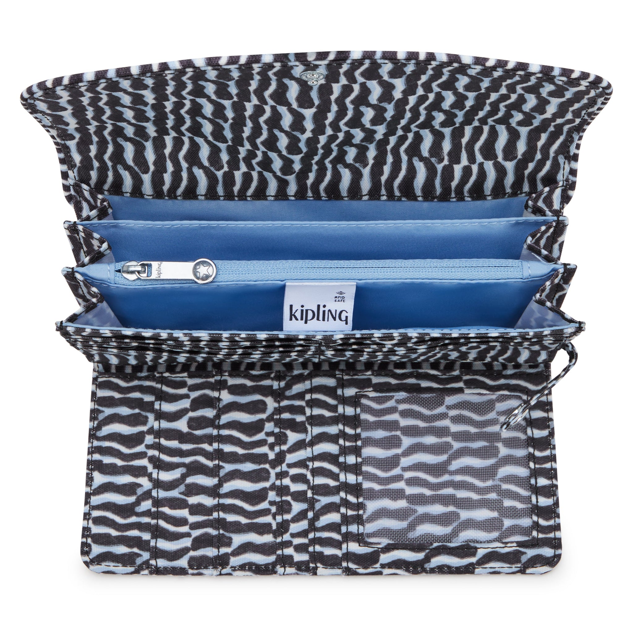 محفظة Kipling Money Land Holiday Waves الكبيرة I4437-1KP