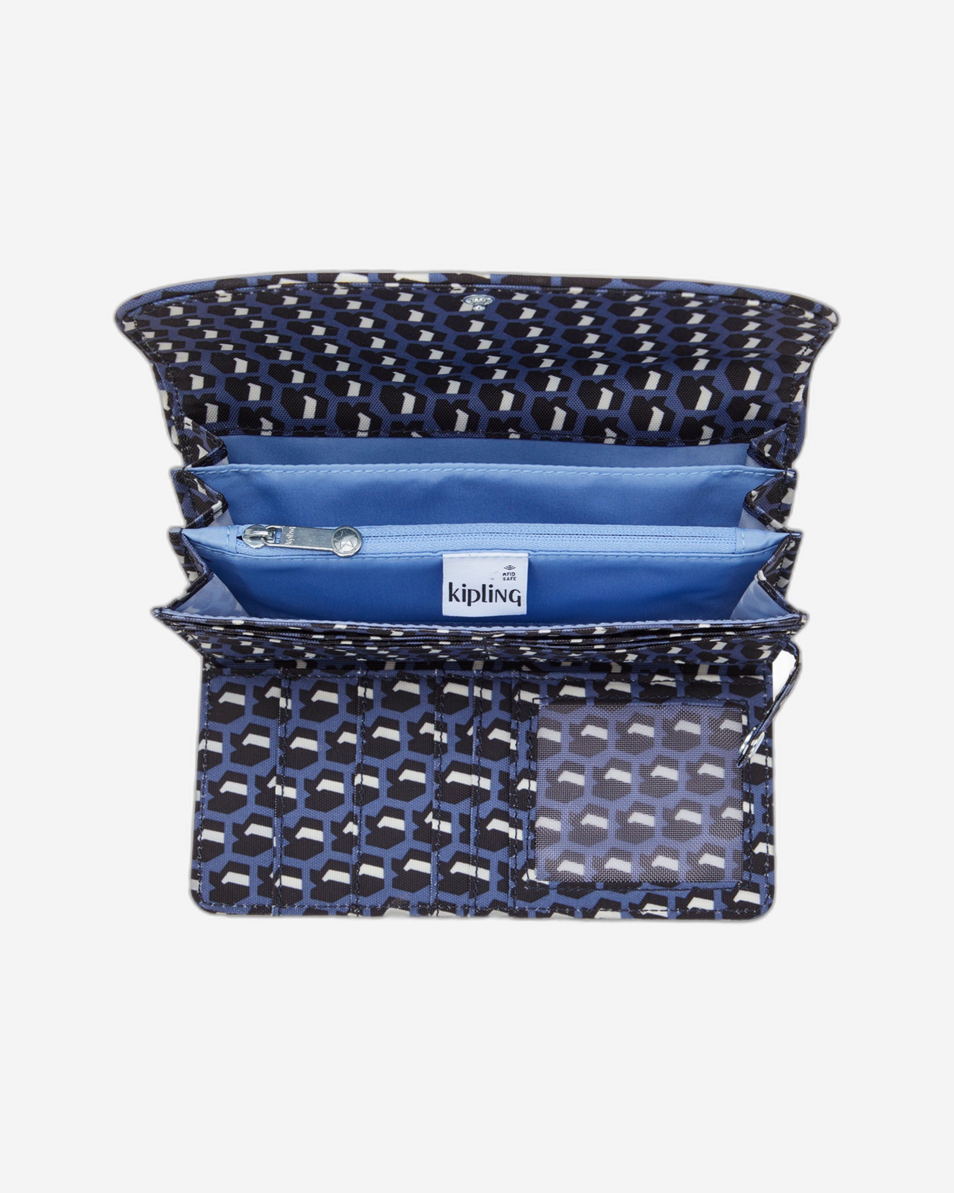 محفظة كيبلينج موني لاند 3D K زرقاء كبيرة I4437-4JS