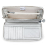 محفظة كيبلينج موني وورلد الجديدة اللامعة المعدنية الكبيرة I4464-70P