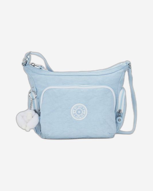 حقيبة كتف متوسطة الحجم من كيبلينج غاب إس بلون أزرق فروست C2I4493-LZ8