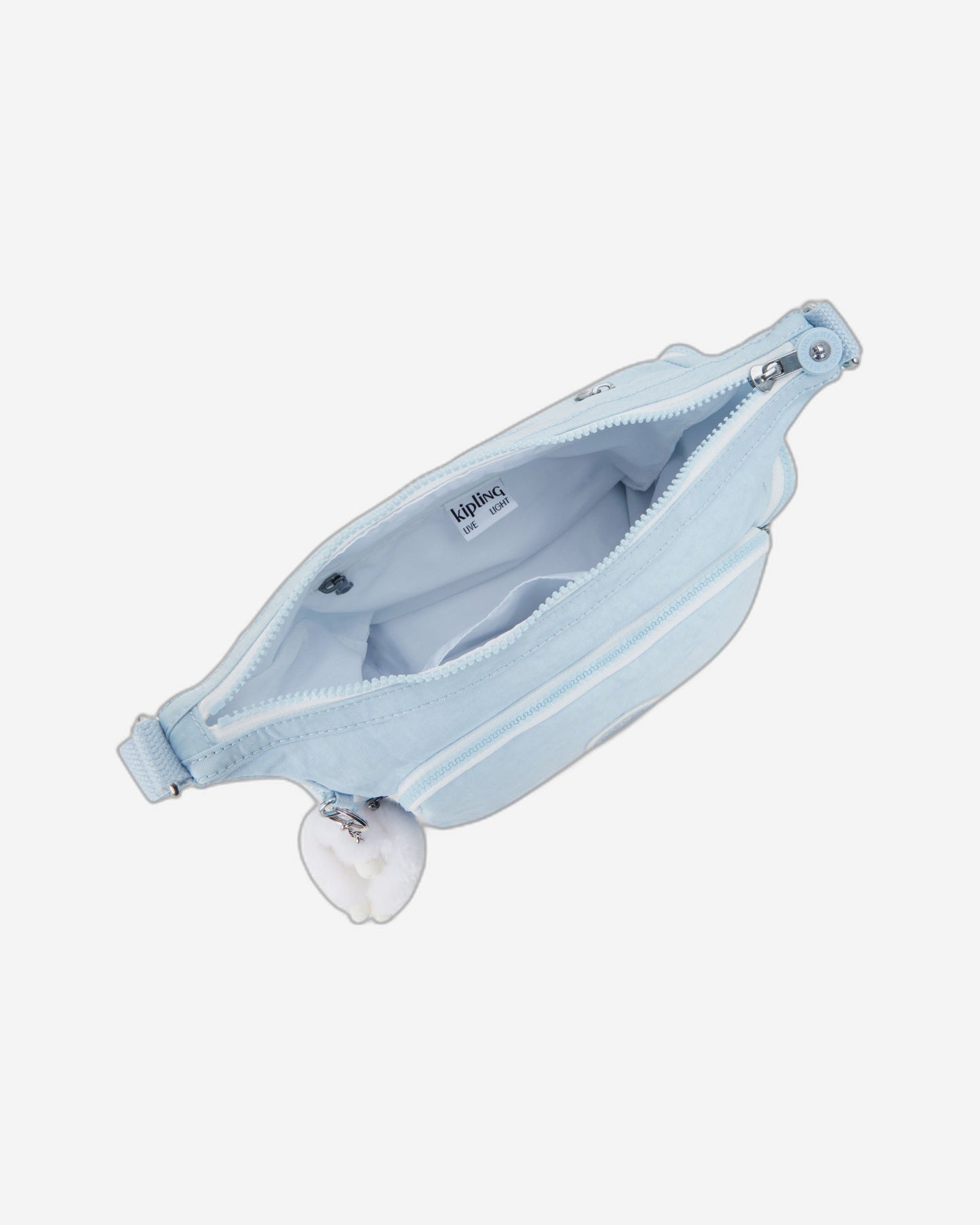 حقيبة كتف متوسطة الحجم من كيبلينج غاب إس بلون أزرق فروست C2I4493-LZ8
