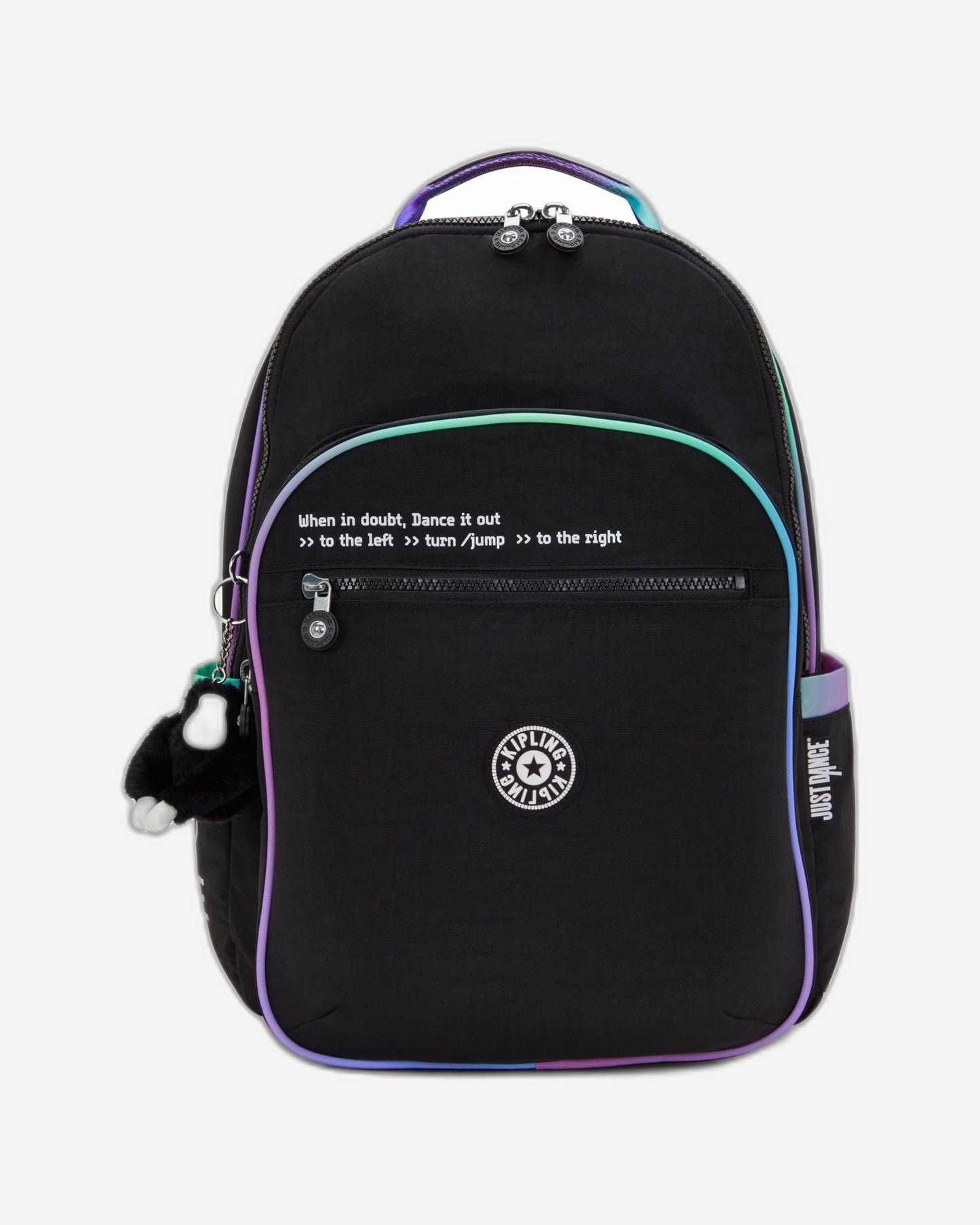 حقيبة ظهر كيبلينج سيول دانس سوداء كبيرة I4497-JU7