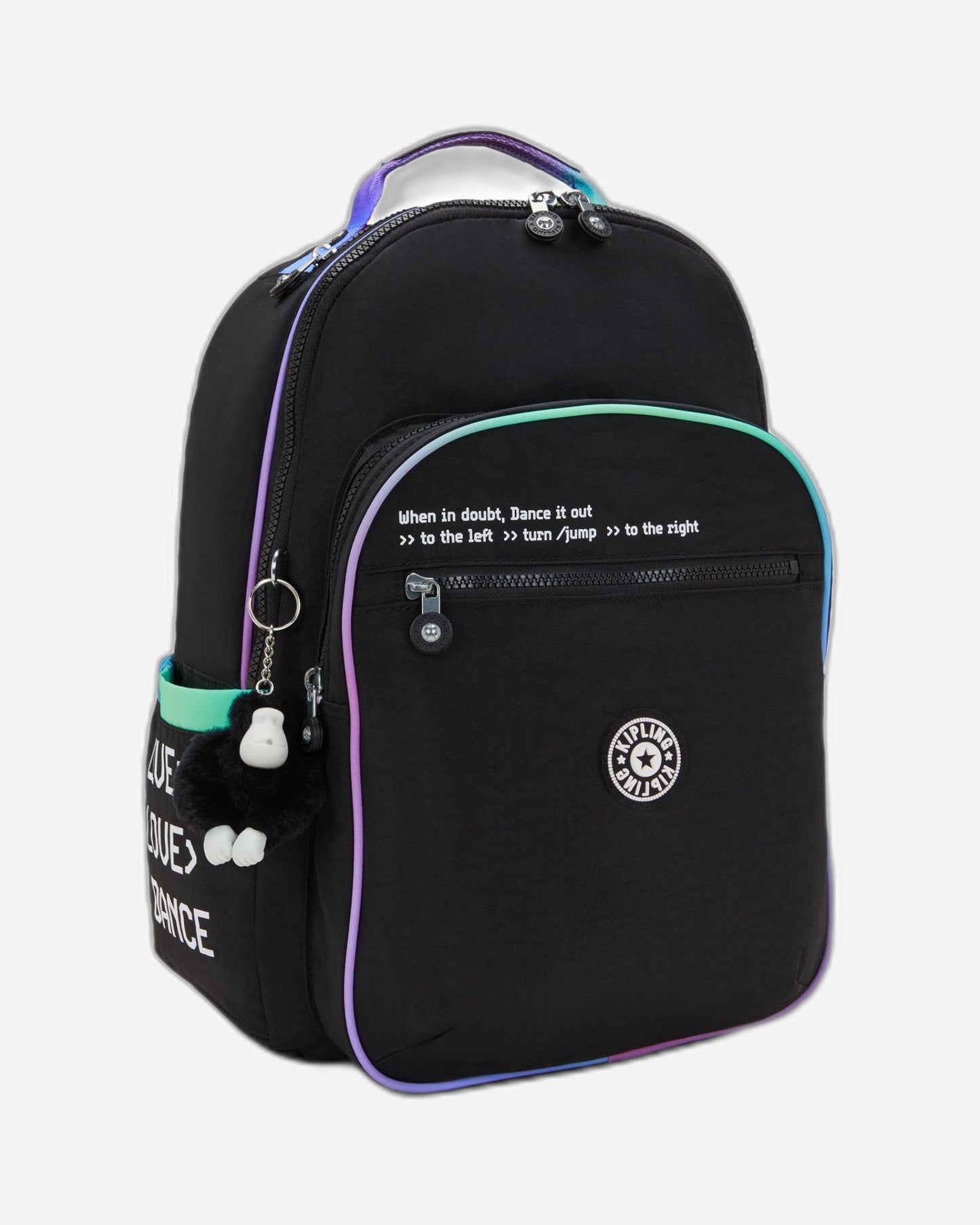 حقيبة ظهر كيبلينج سيول دانس سوداء كبيرة I4497-JU7