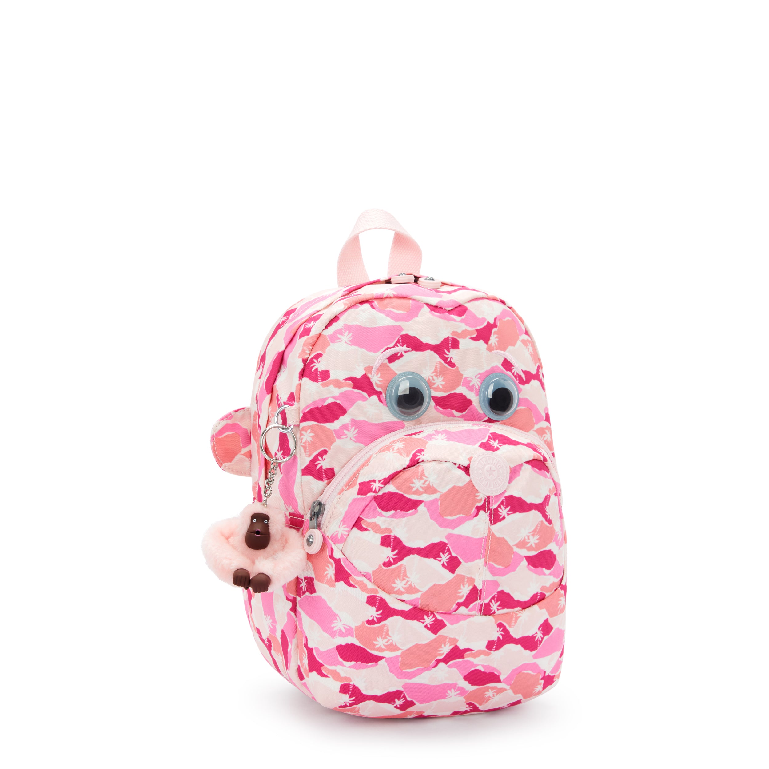 حقيبة ظهر Kipling Faster Pink Palm للأطفال I4503-1BV