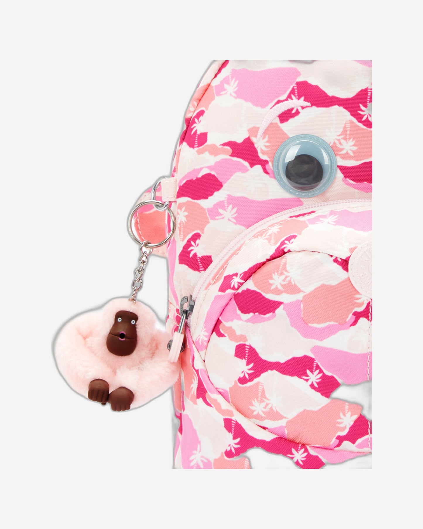 حقيبة ظهر Kipling Faster Pink Palm للأطفال I4503-1BV