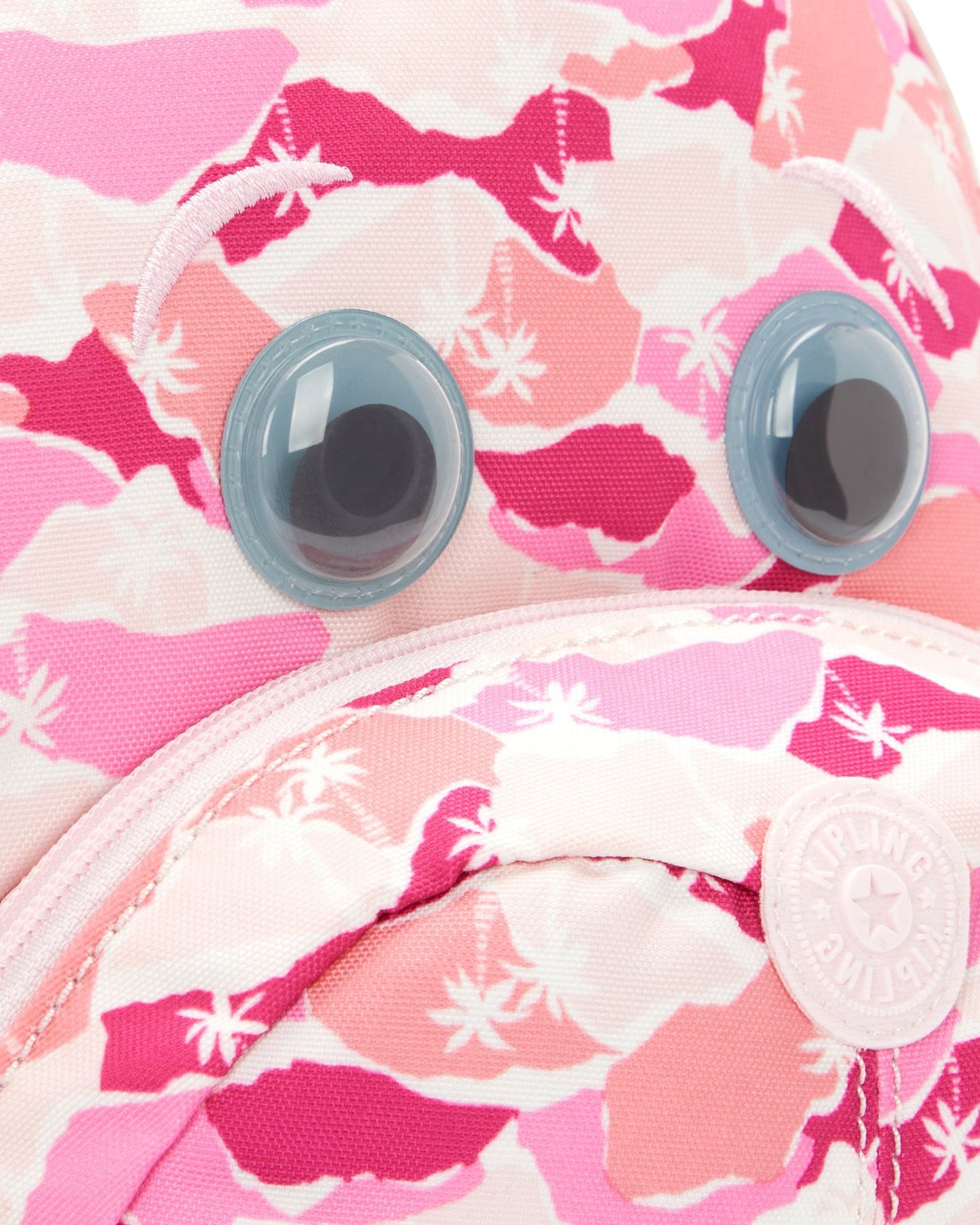 حقيبة ظهر Kipling Faster Pink Palm للأطفال I4503-1BV