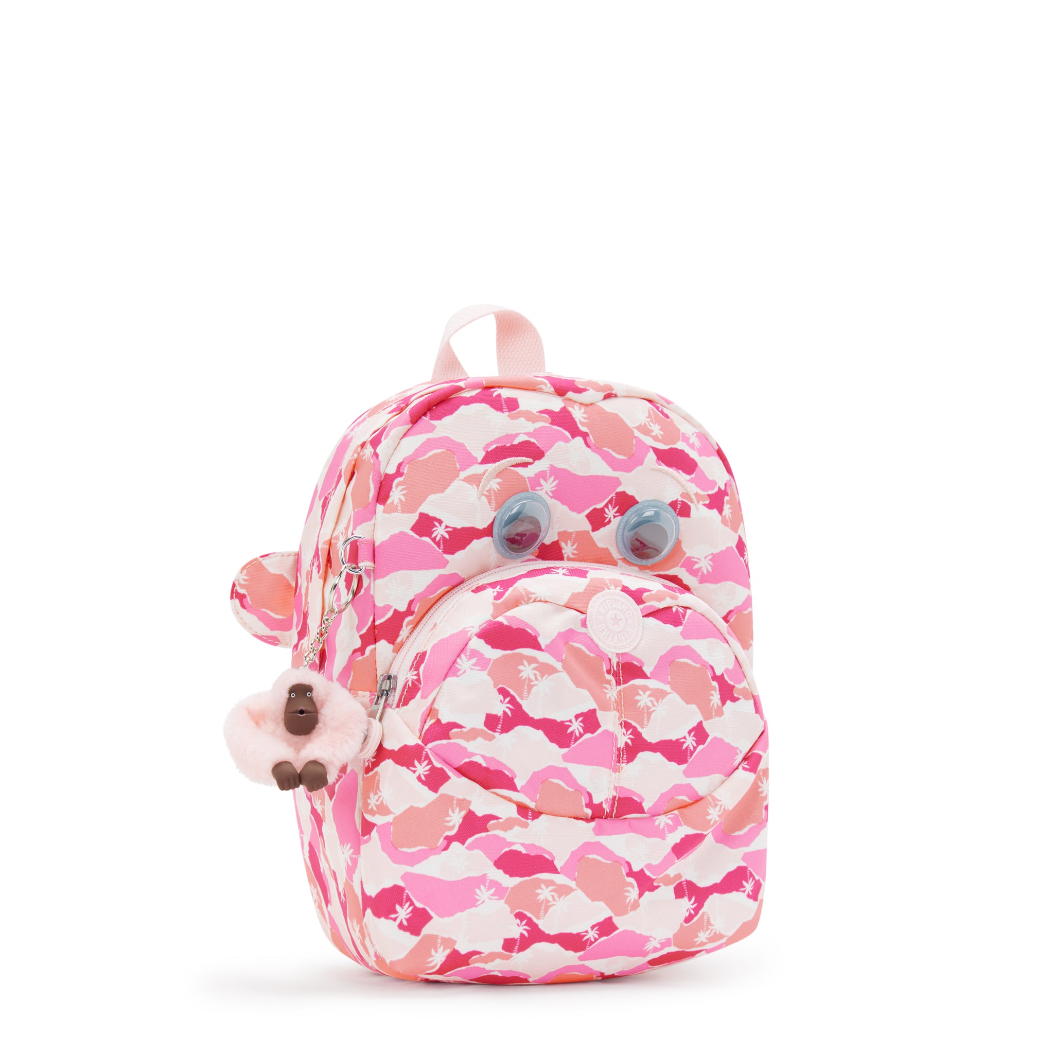 حقيبة ظهر Kipling Faster Pink Palm للأطفال I4503-1BV