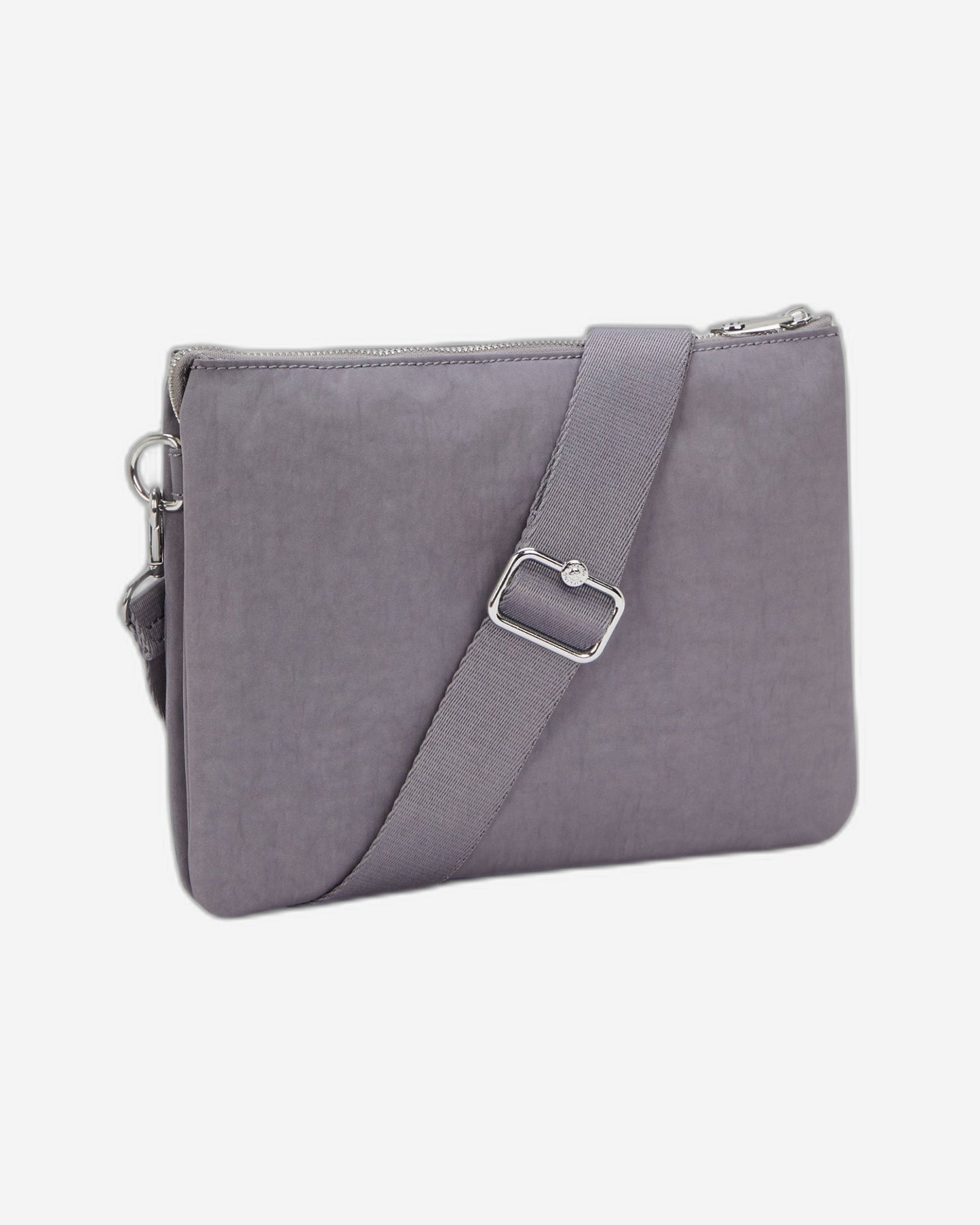 حقيبة Kipling Riri L Zip Grey Spice متوسطة الحجم (مع حزام كتف قابل للإزالة) I4507-4GV