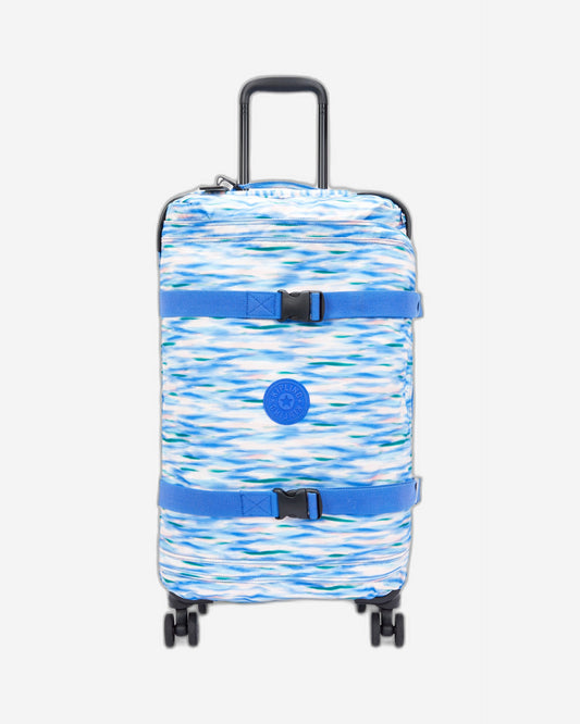 حقيبة سفر كيبلينج سبونتانيوس متوسطة الحجم بعجلات، لون أزرق مخفف، C2I4556-TX9