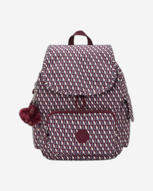 حقيبة ظهر Kipling City Pack S 3Dk Wine Small I4581-1PB