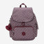 حقيبة ظهر Kipling City Pack S 3Dk Wine Small I4581-1PB