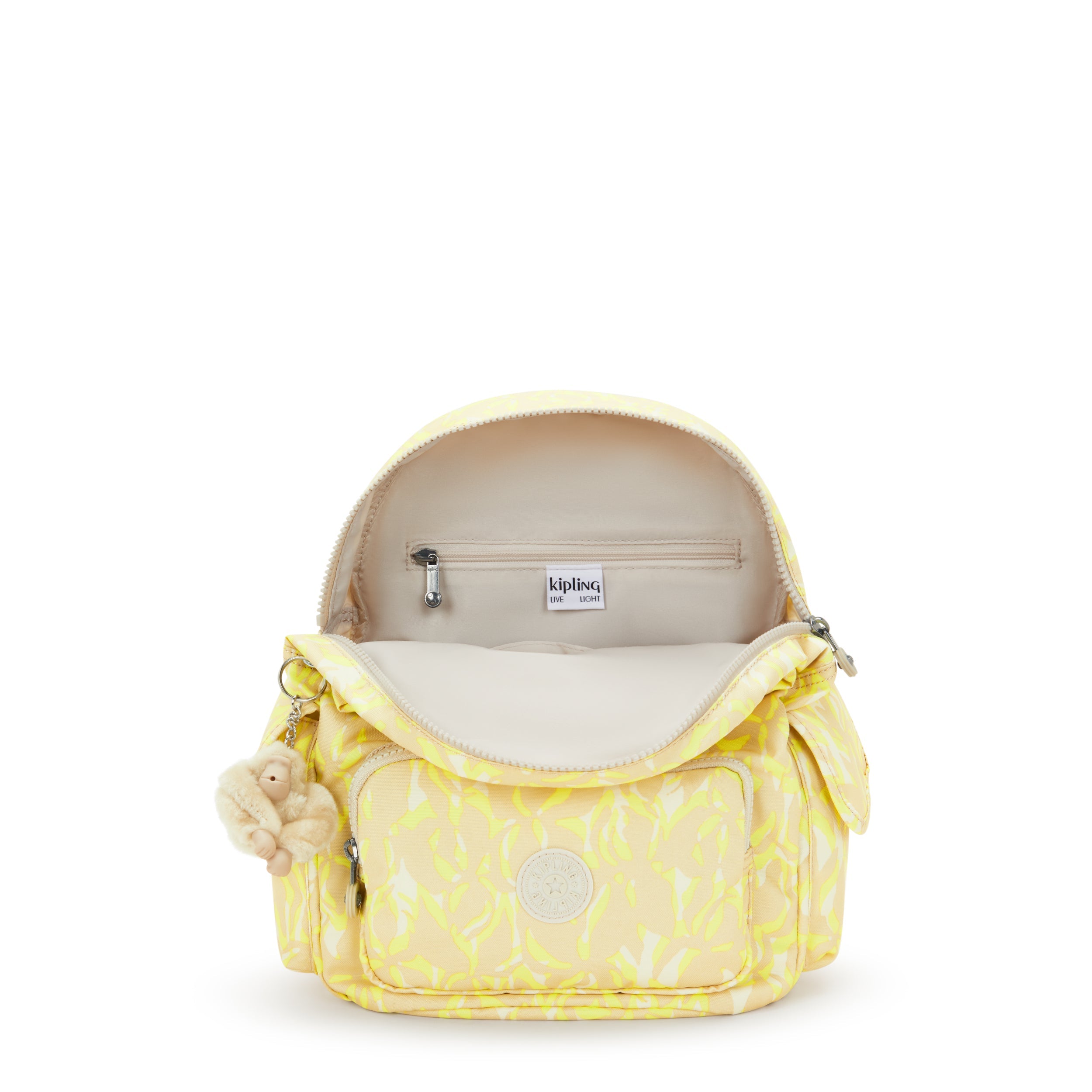 حقيبة ظهر Kipling City Pack S Palm Mood Sun صغيرة I4581-4DP