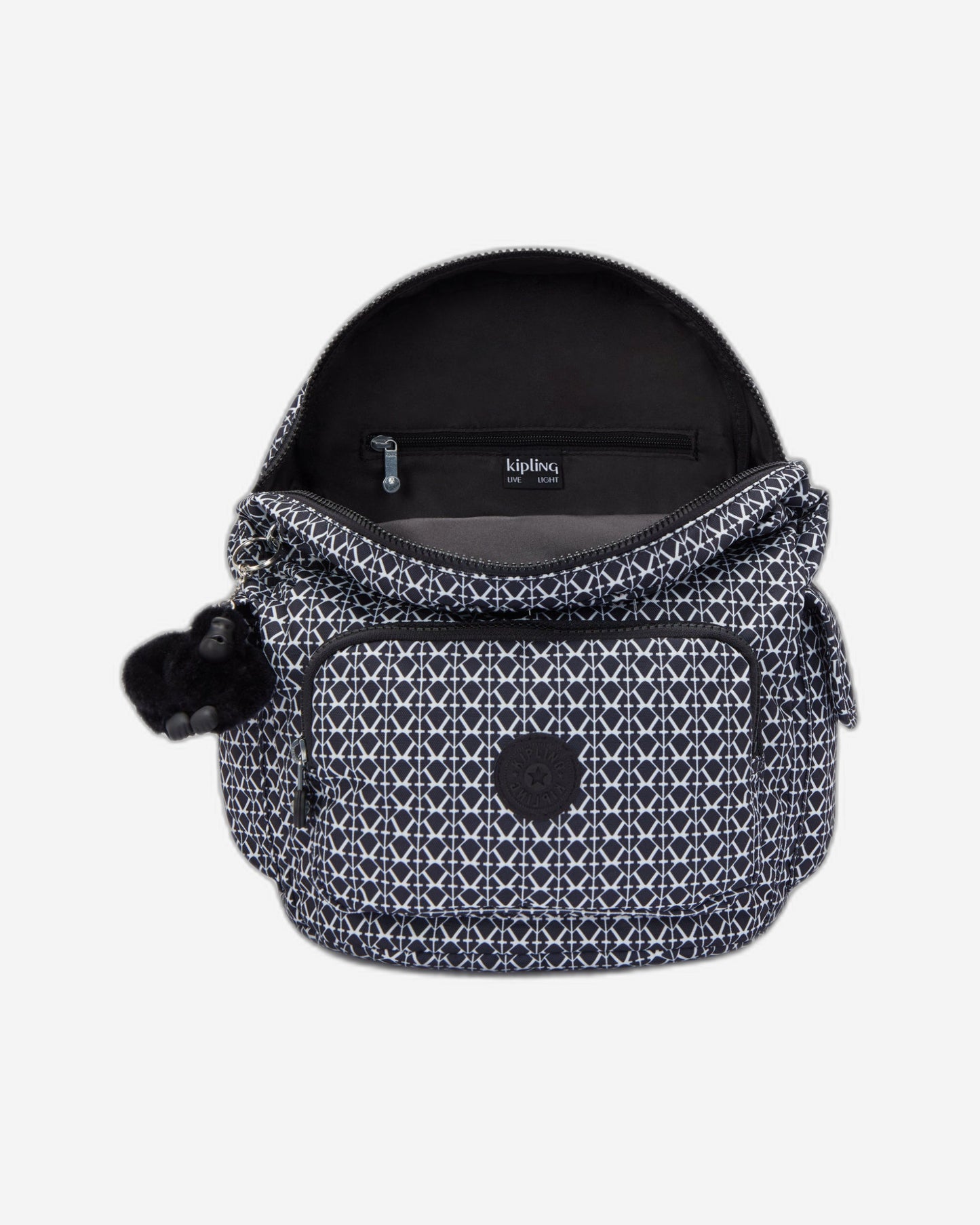 حقيبة ظهر صغيرة بطبعة مميزة من كيبلينج سيتي باك إس I4581-DD2