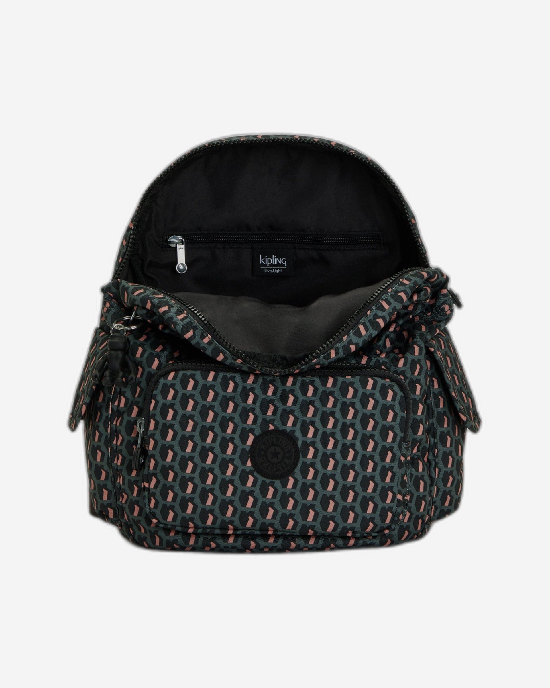 حقيبة ظهر كيبلينج سيتي باك إس 3 دي كيه وردية صغيرة C2I4581-E1A