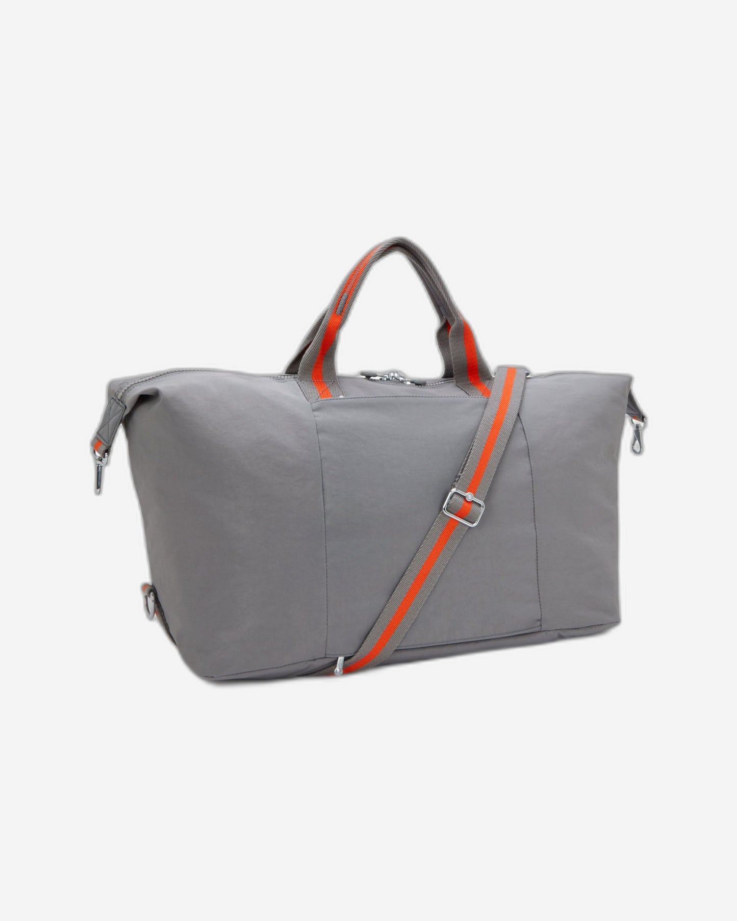 حقيبة Kipling Bori Inviting Grey Large Weekender (مع جراب عربة وحزام كتف قابل للإزالة) I4582-8DH