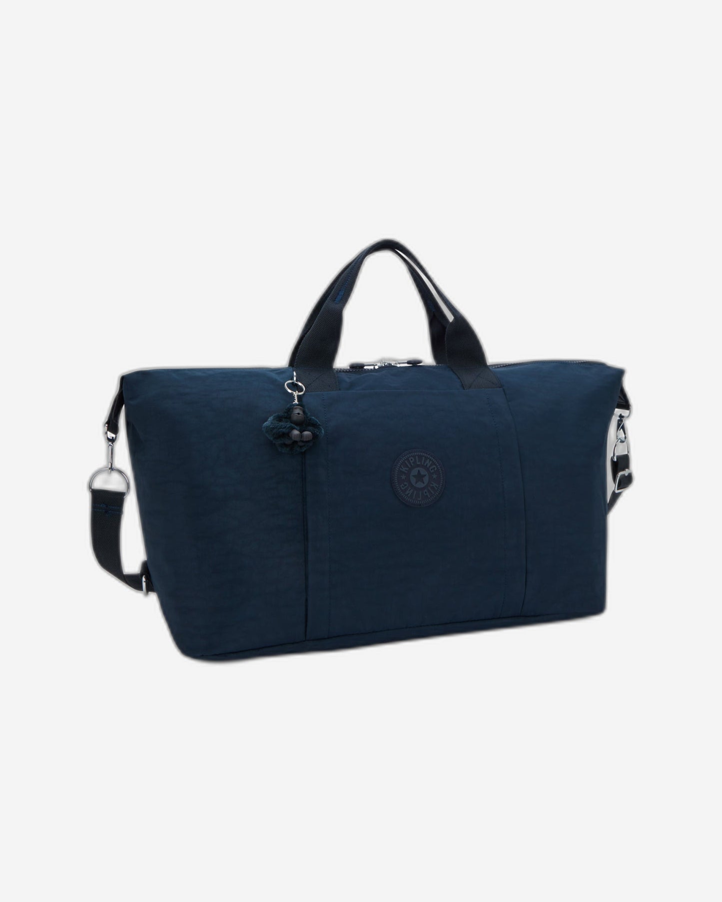 حقيبة Kipling Bori Blue Bleu 2 كبيرة للعطلات الأسبوعية (مع جراب عربة وحزام كتف قابل للإزالة) I4582-96V