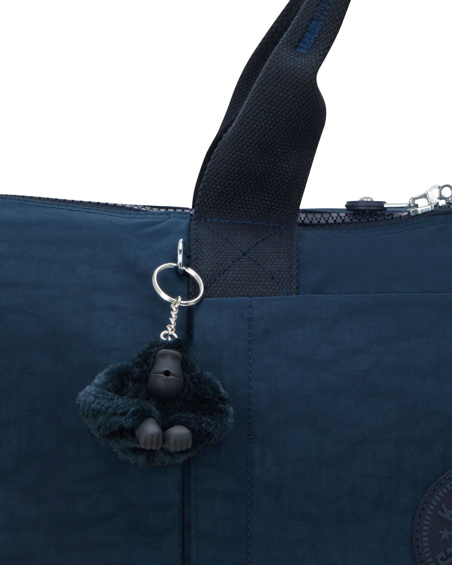 حقيبة Kipling Bori Blue Bleu 2 كبيرة للعطلات الأسبوعية (مع جراب عربة وحزام كتف قابل للإزالة) I4582-96V