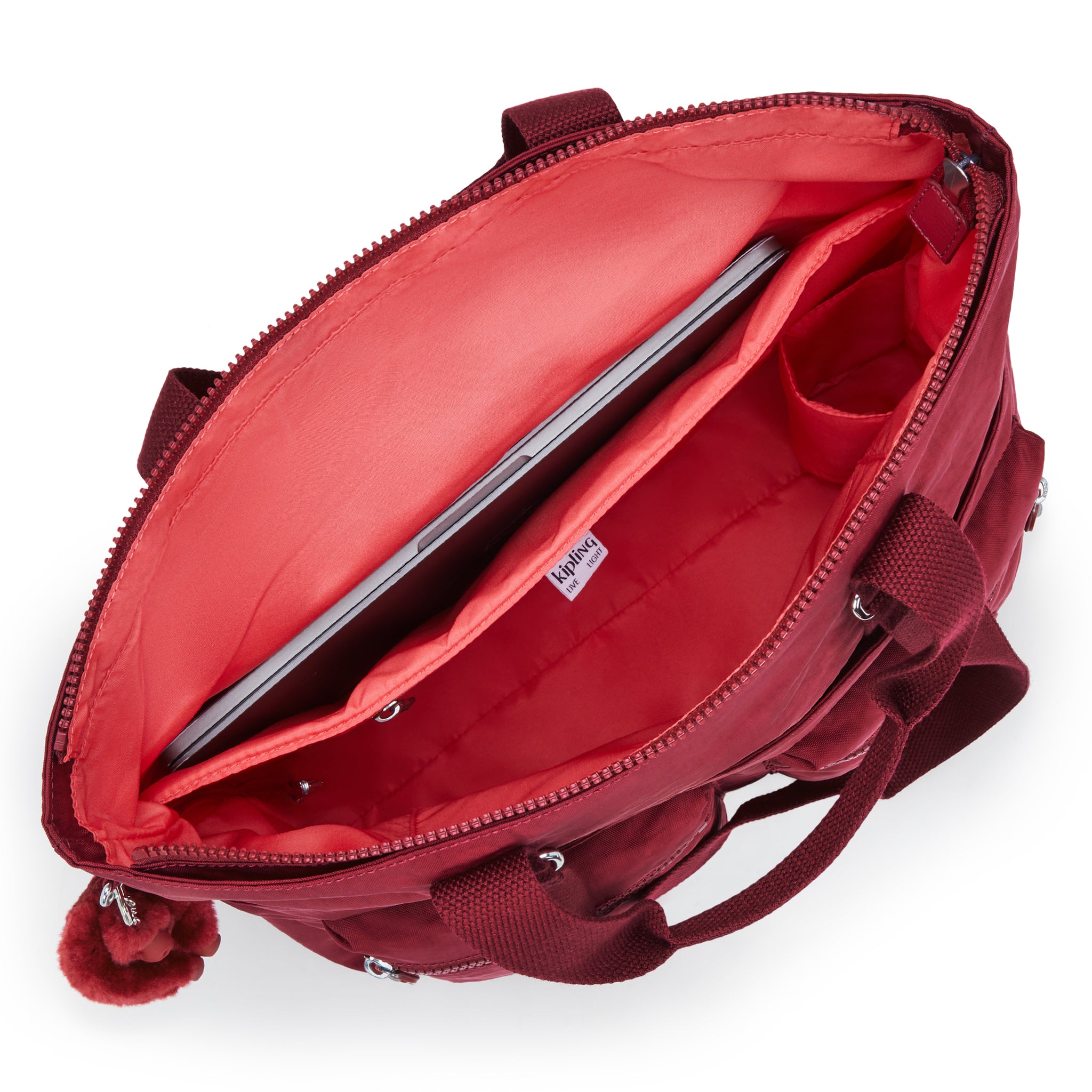حقيبة كيبلينج إنديا فانكي ريد كبيرة I4609-4SS