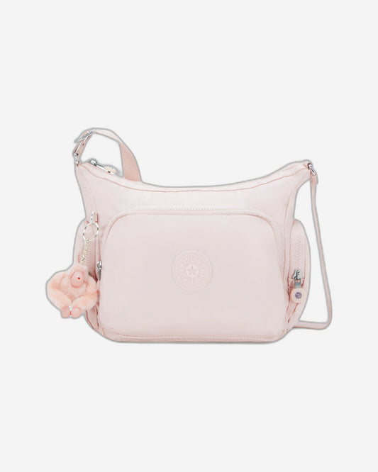 حقيبة كتف كيبلينج غاب إس بينك شاين متوسطة الحجم I4611-3DZ