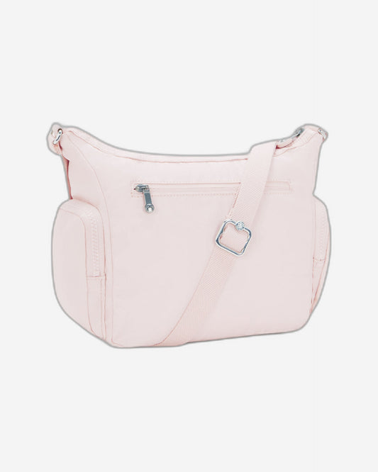 حقيبة كتف كيبلينج غاب إس بينك شاين متوسطة الحجم I4611-3DZ