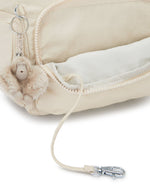 حقيبة كيبلينج غاب إس متوسطة الحجم بلون بيج ولؤلؤي C2I4611-3KA