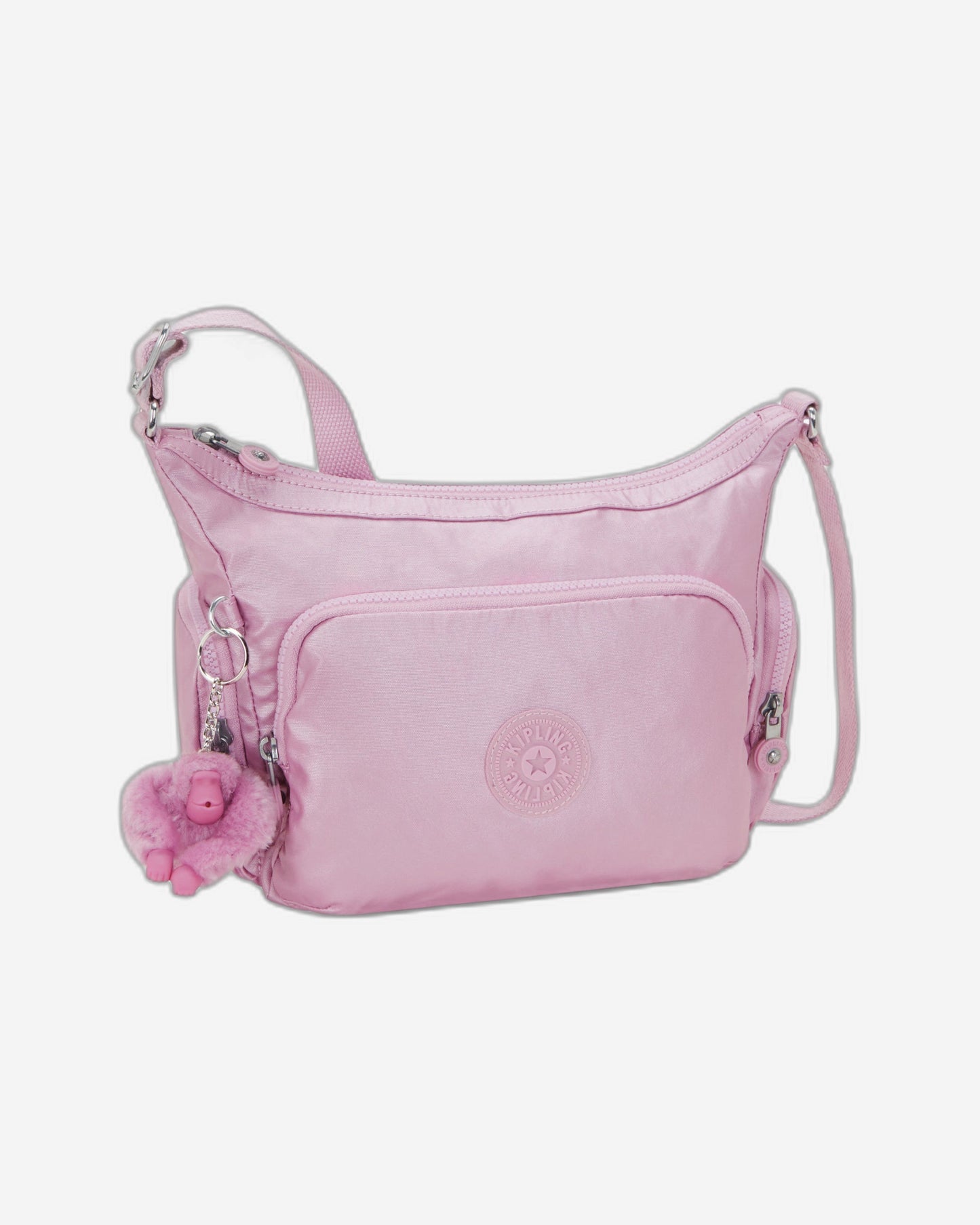 حقيبة كيبلينج غاب إس متوسطة الحجم بلون أرجواني معدني C2I4611-F4D