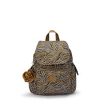 Kipling City Pack Mini Undersea Leaves Small Backpack I4628-1PR