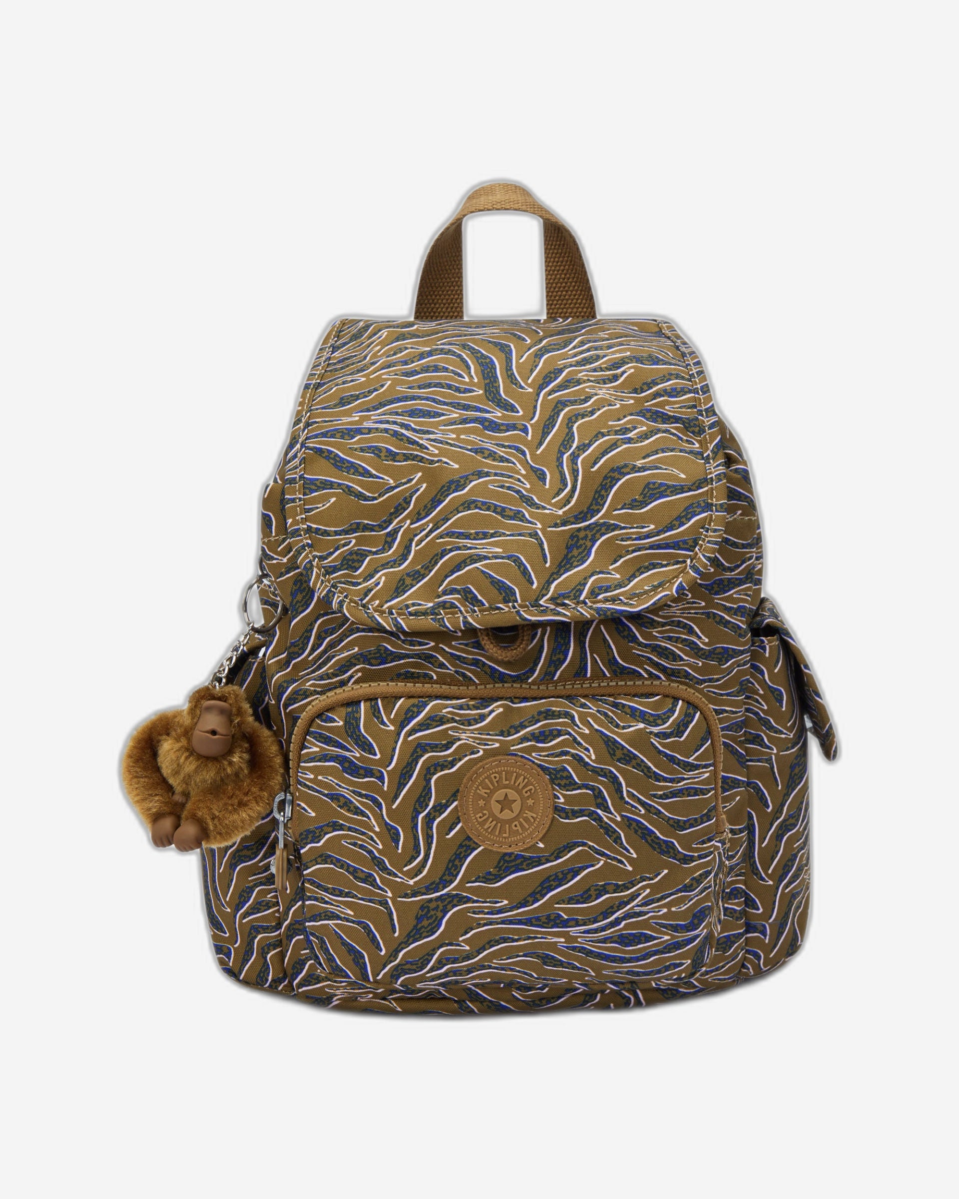 حقيبة ظهر صغيرة Kipling City Pack Mini Undersea Leaves I4628-1PR
