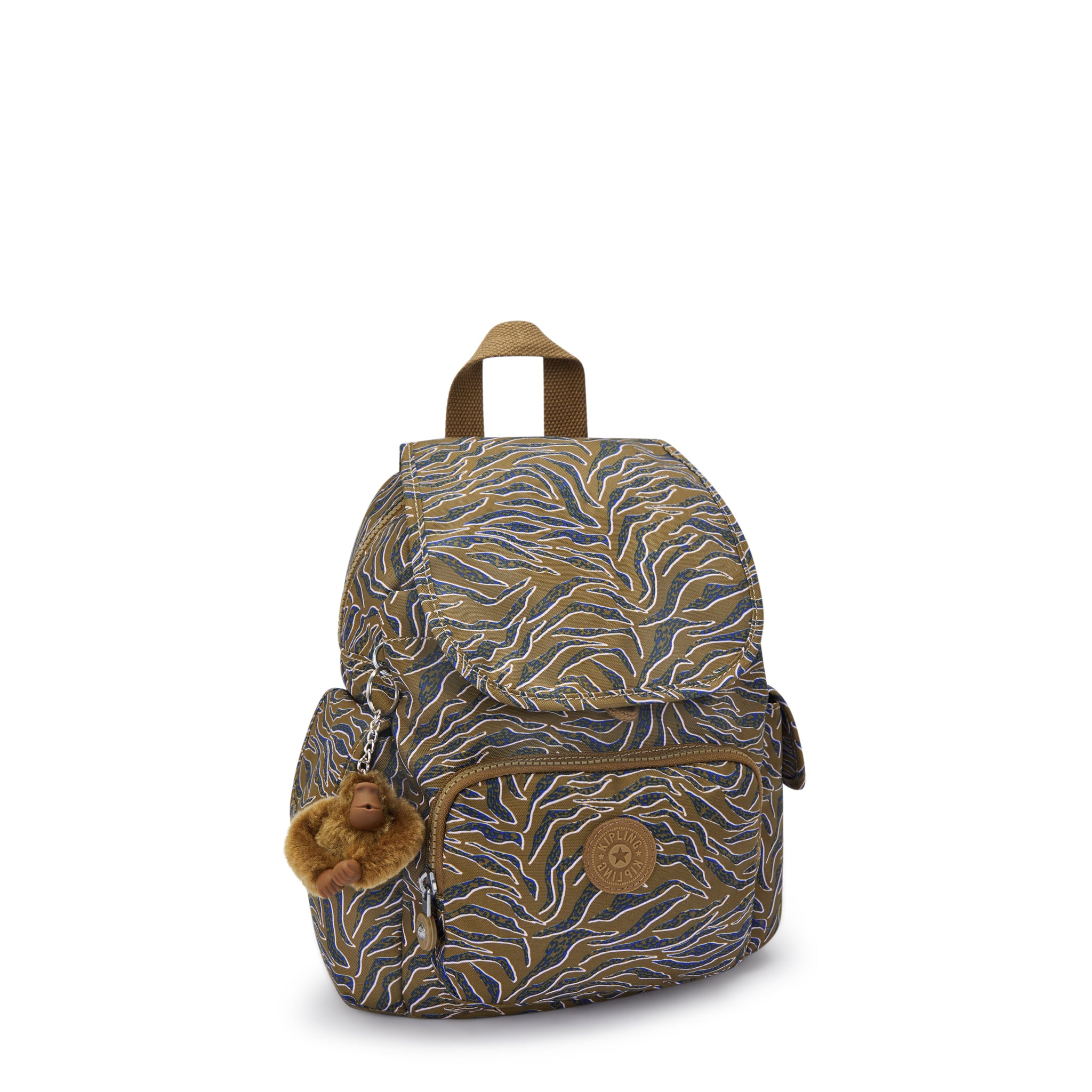 حقيبة ظهر صغيرة Kipling City Pack Mini Undersea Leaves I4628-1PR