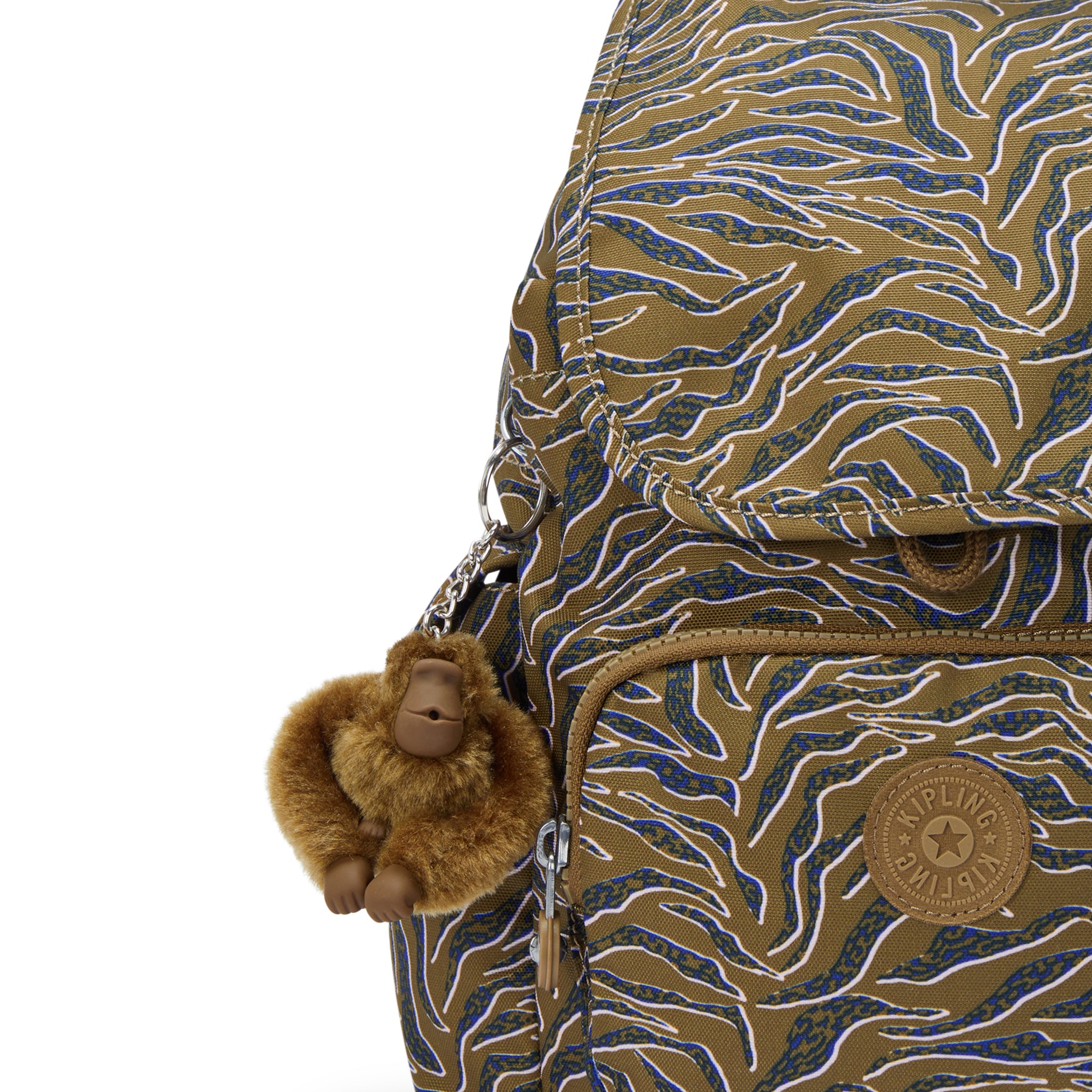 حقيبة ظهر صغيرة Kipling City Pack Mini Undersea Leaves I4628-1PR