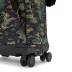 حقيبة ظهر KIPLING New Zea Camo Treasure Large ذات العجلات (مع حماية للكمبيوتر المحمول) I4674-3PB