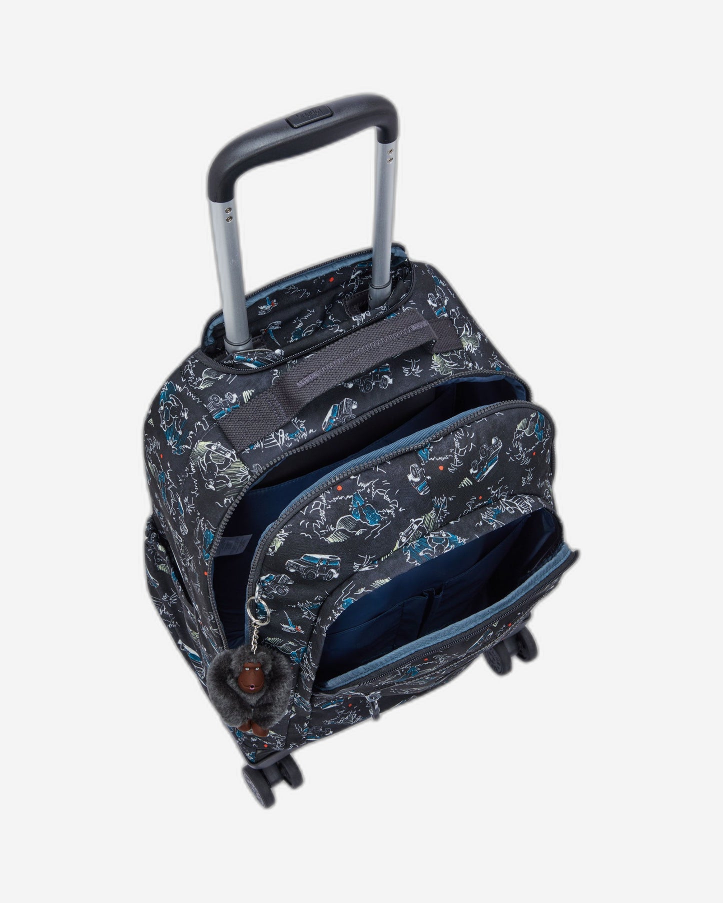 حقيبة ظهر Kipling New Zea Jungle Fun Race كبيرة بعجلات C2I4674-TJ3