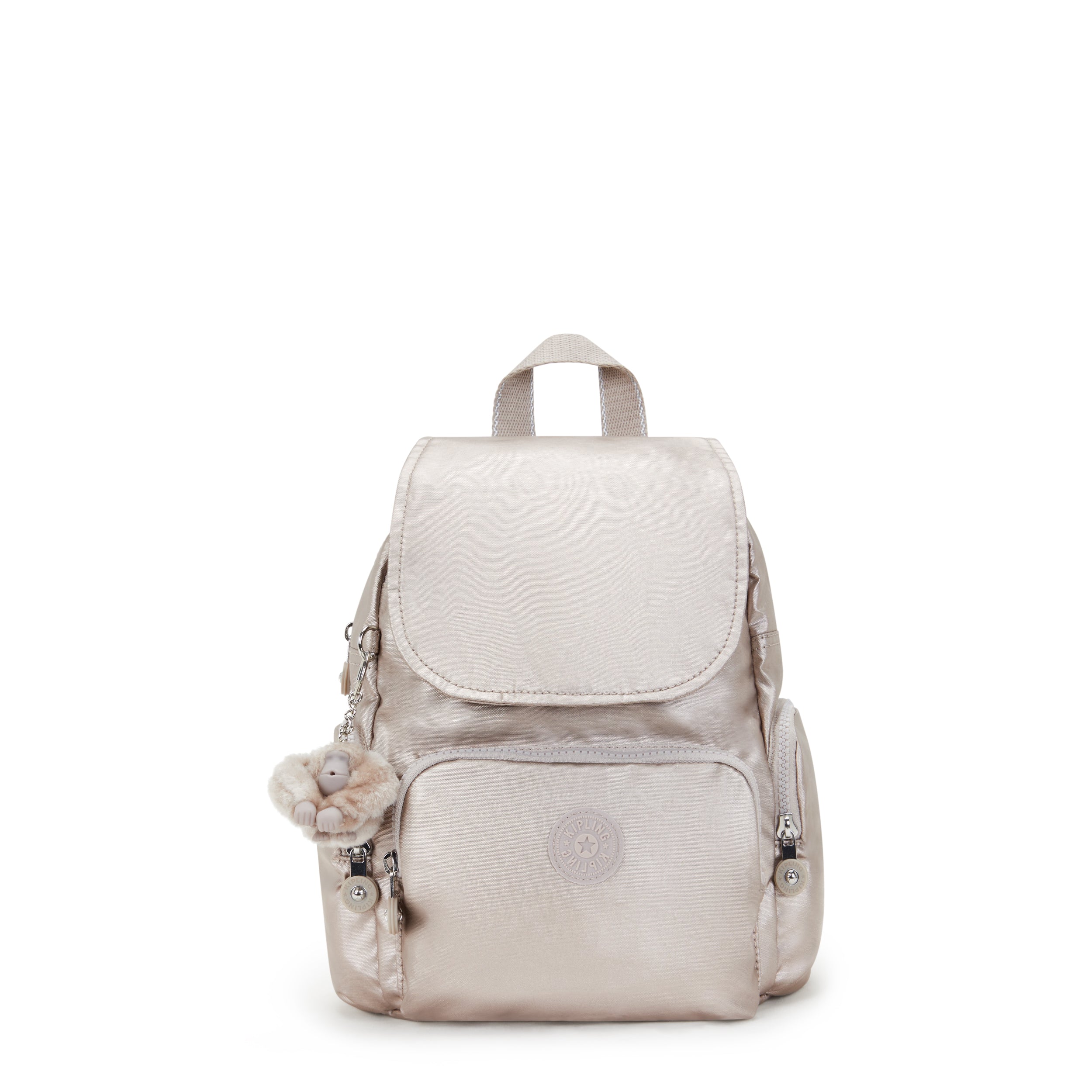 Kipling City Zip Mini Metallic Glow Mini Backpack C2I4697-48I
