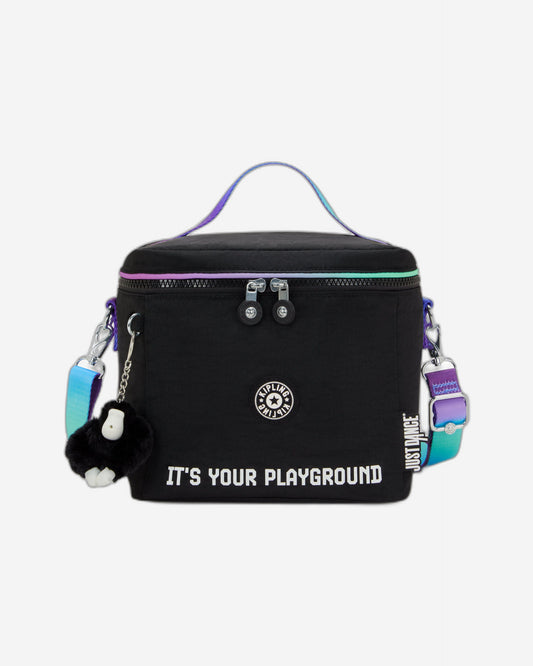 حقيبة غداء كيبلينج جراهام دانس سوداء بحزام كتف I4699-JU7