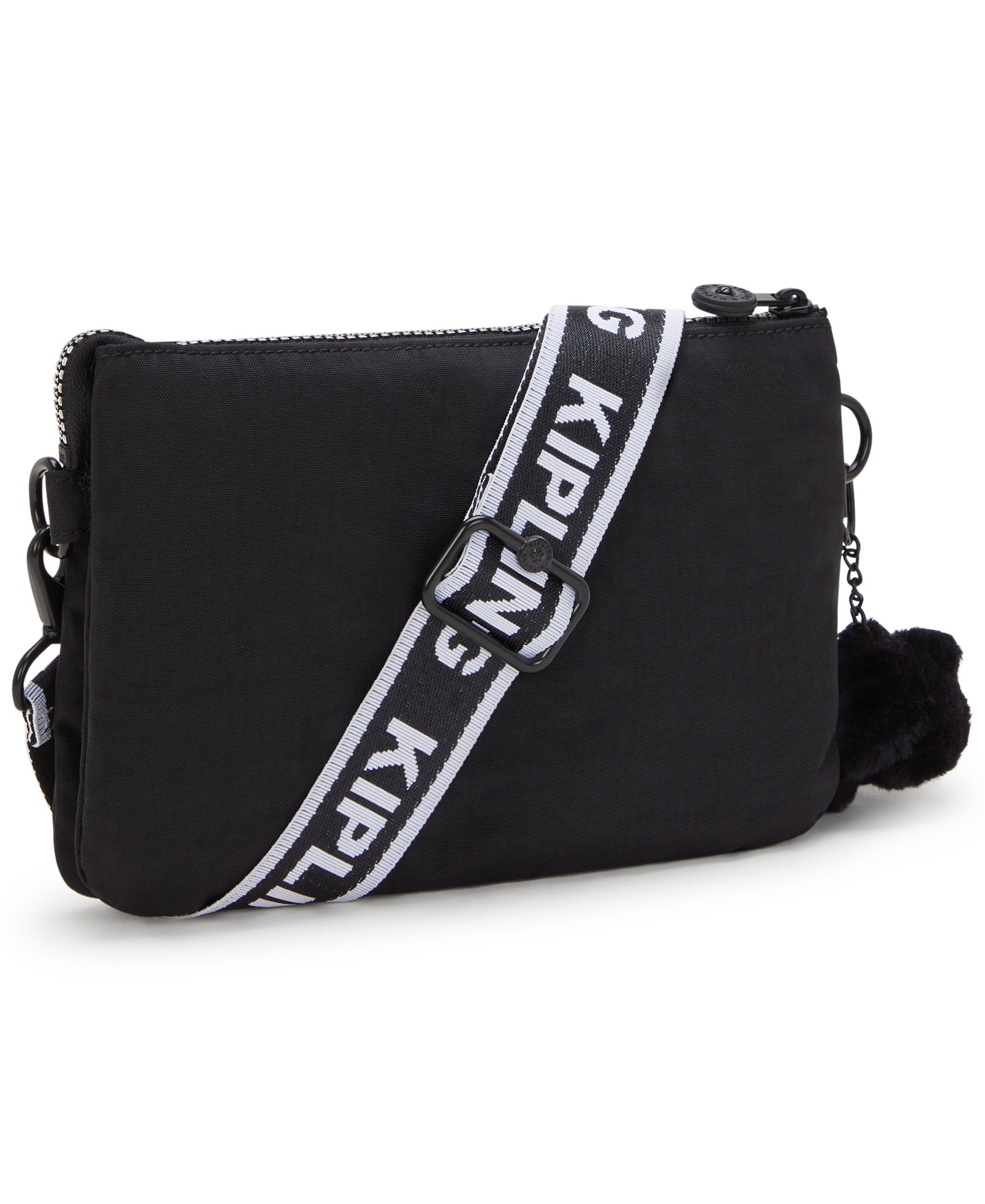 حقيبة كيبلينج ريري زيب غلوريوس فضية صغيرة متقاطعة I4745-9SB